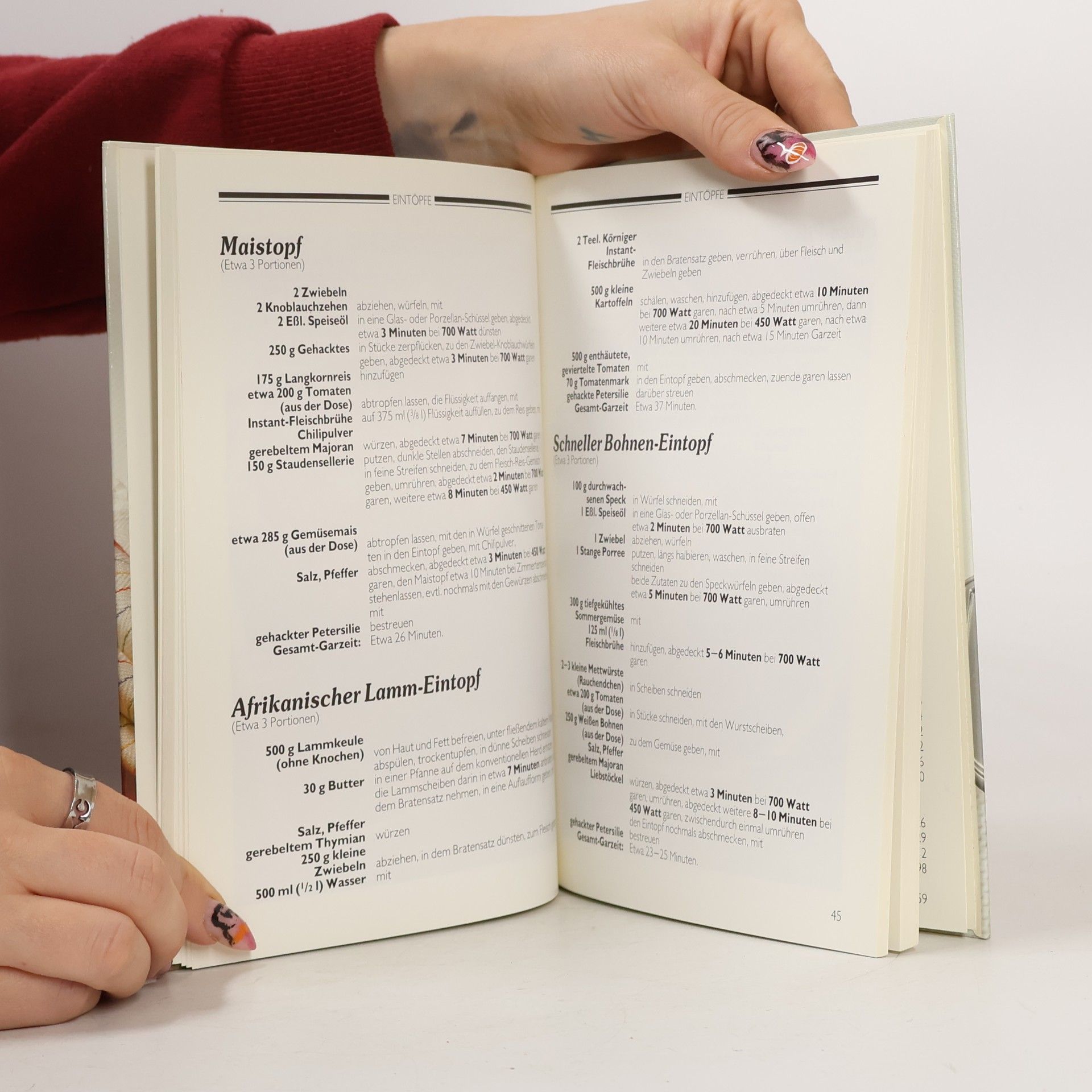 Thomas Diercks Mikrowellen-Kochbuch