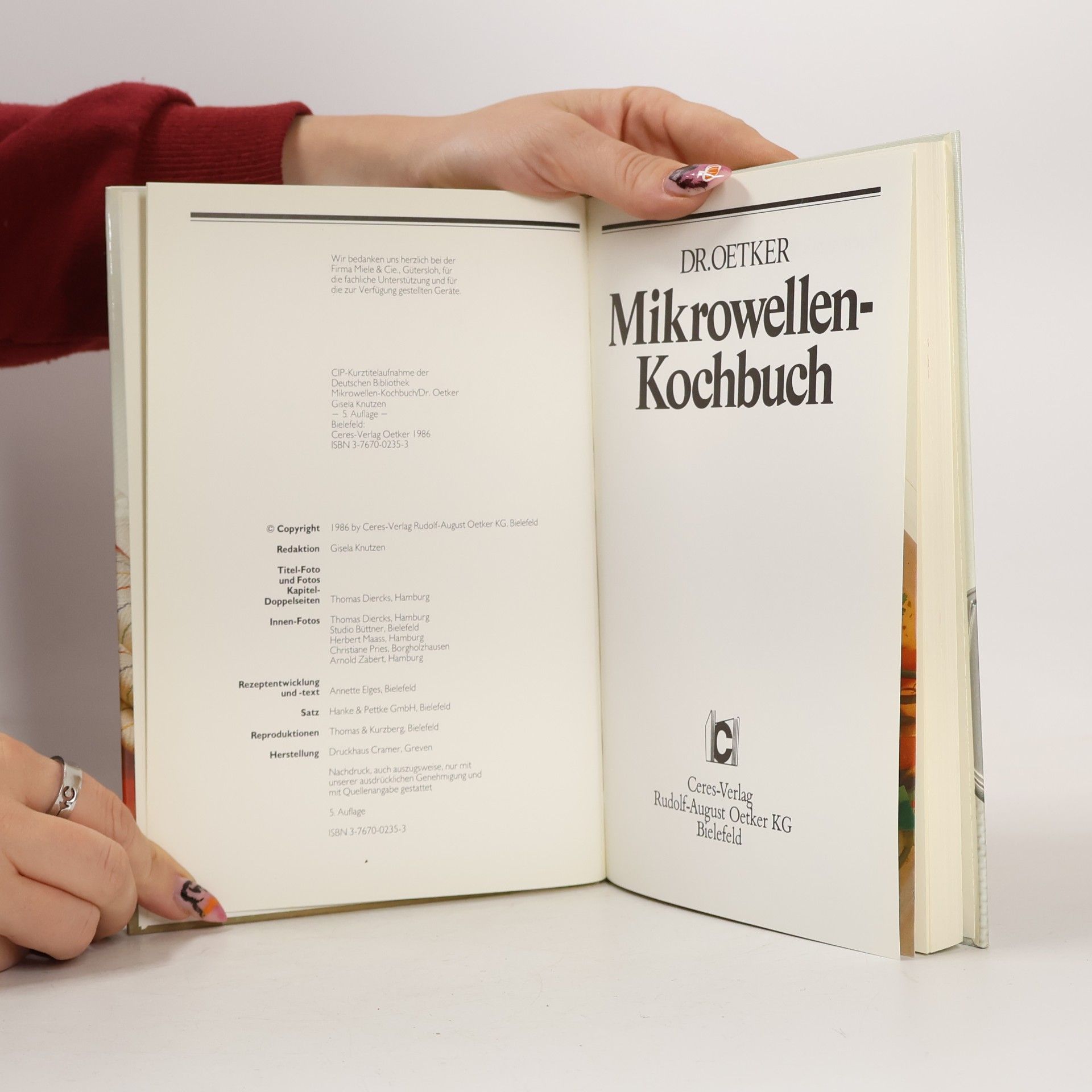 Thomas Diercks Mikrowellen-Kochbuch