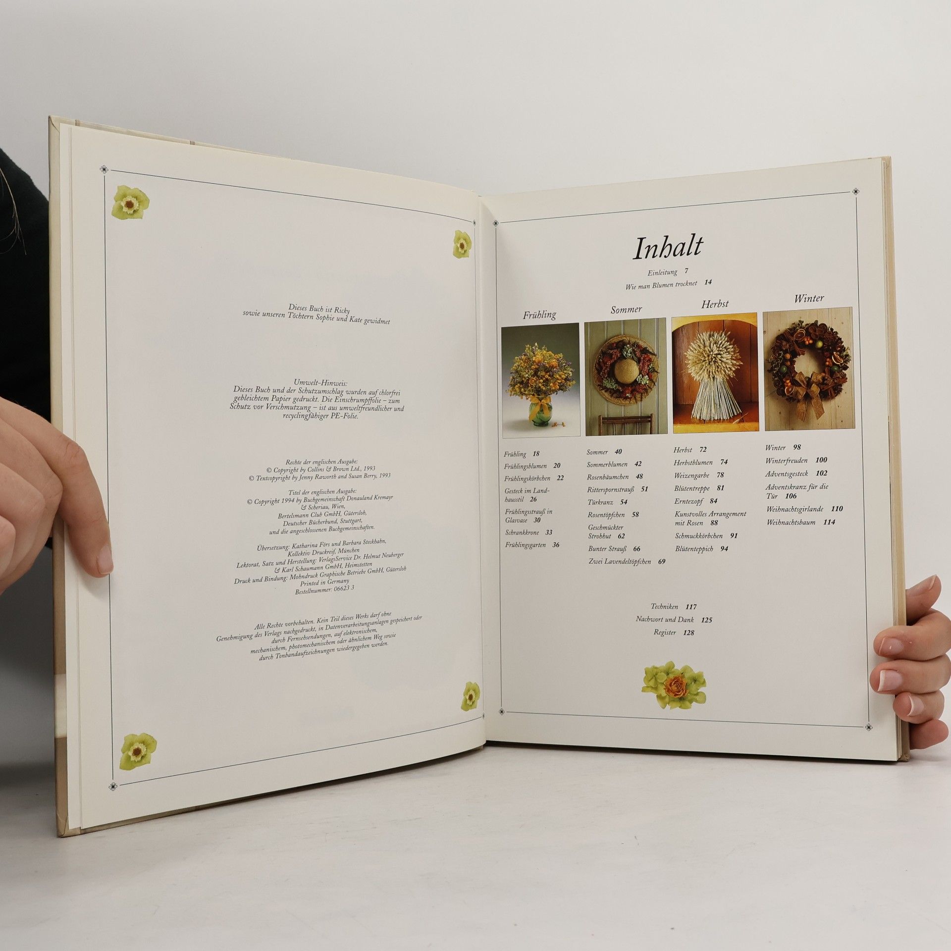 Autores varios Freude mit Trockenblumen