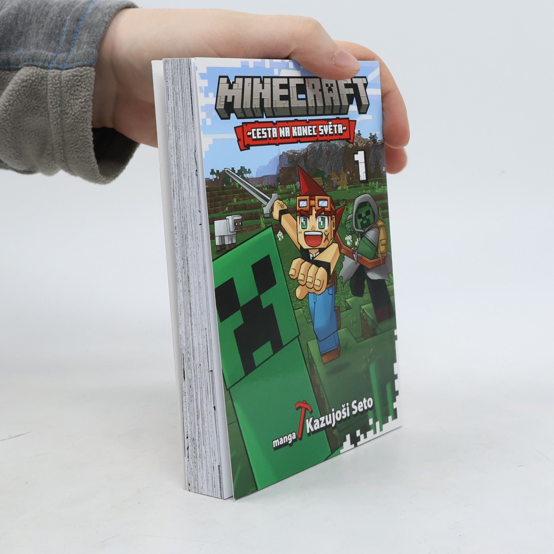 Kazujoši Seto Minecraft manga: Cesta na konec světa 1