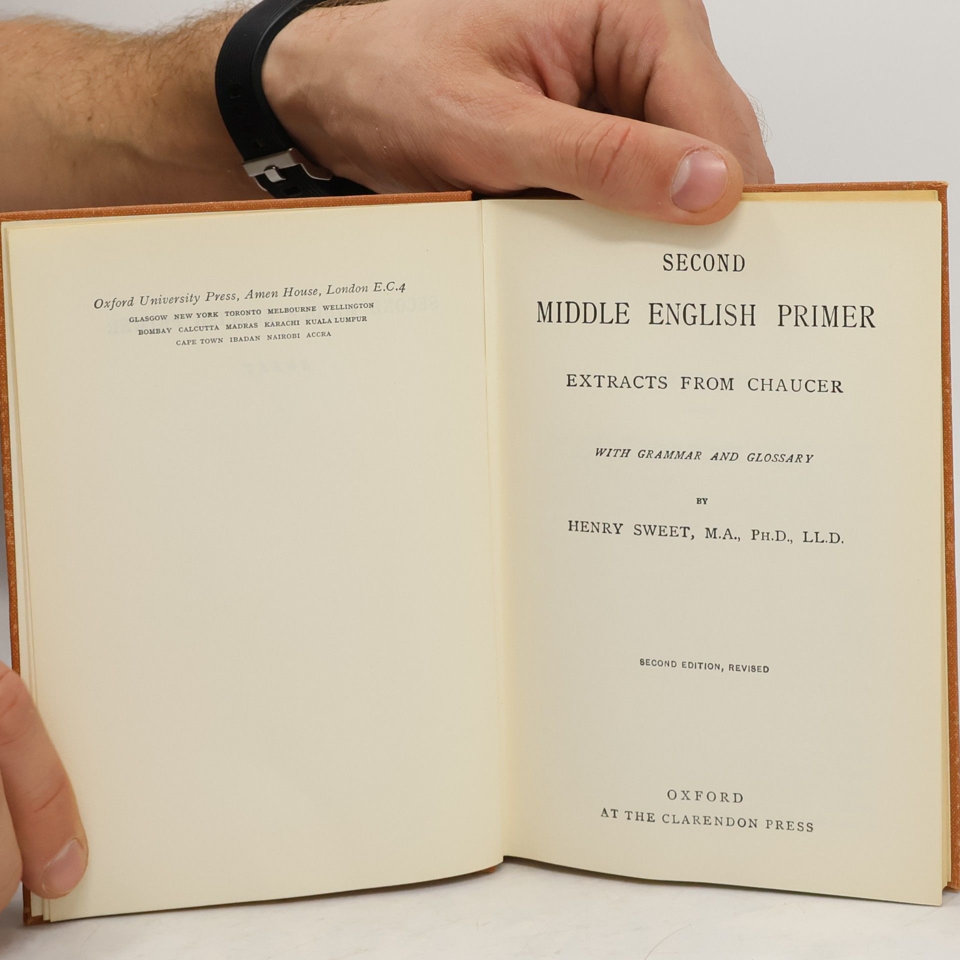 Henry Sweet Second Middle English Primer