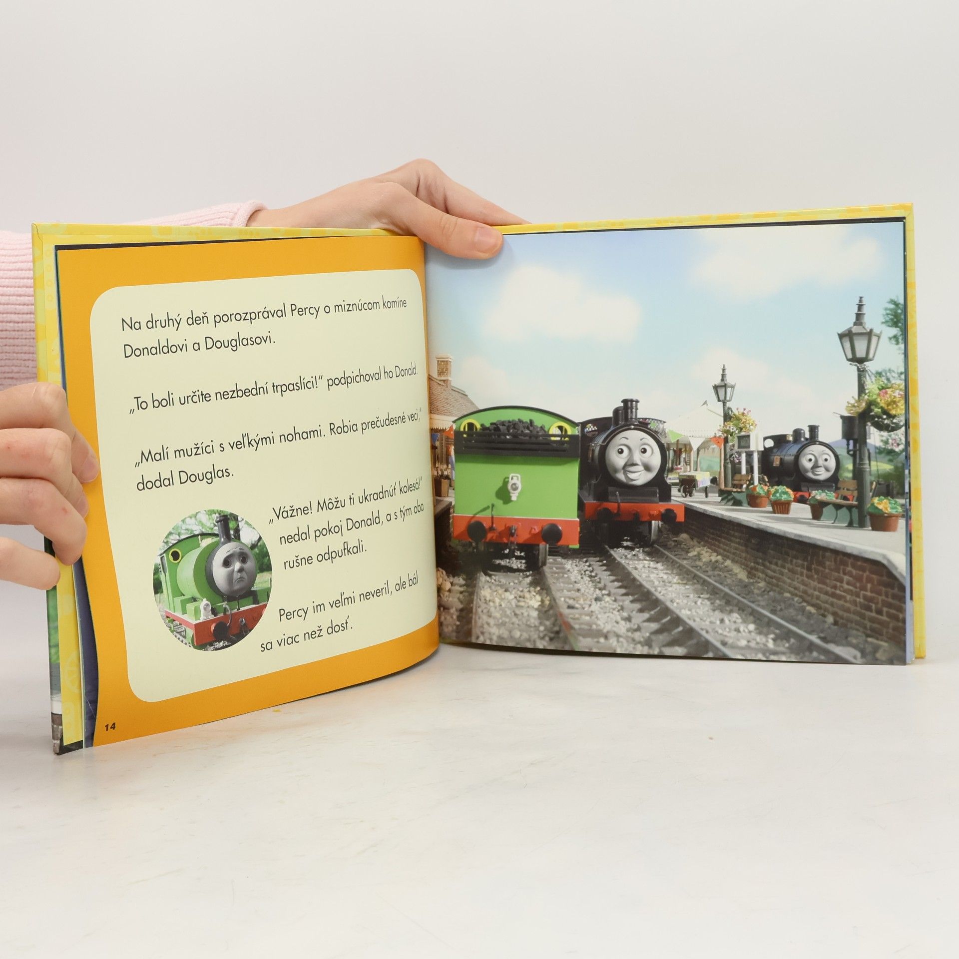 Wilbert Awdry Percy a strašidelná baňa
