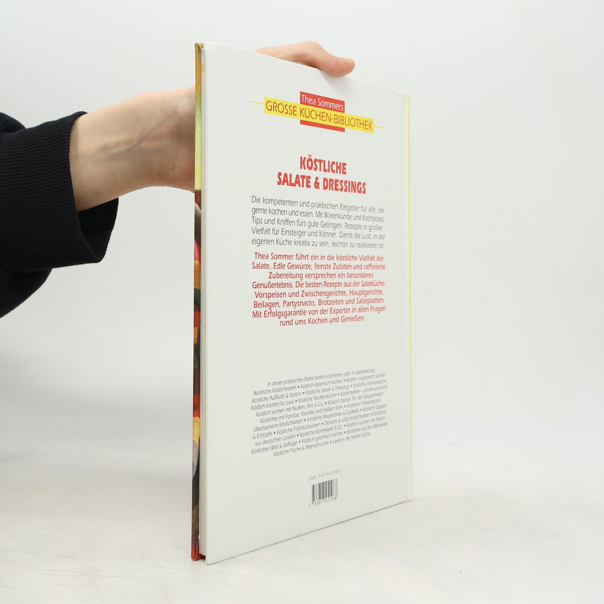 Autorenkollektiv Köstliche Salate & Dressings (Thea Sommers Grosse Küchenbibliothek)