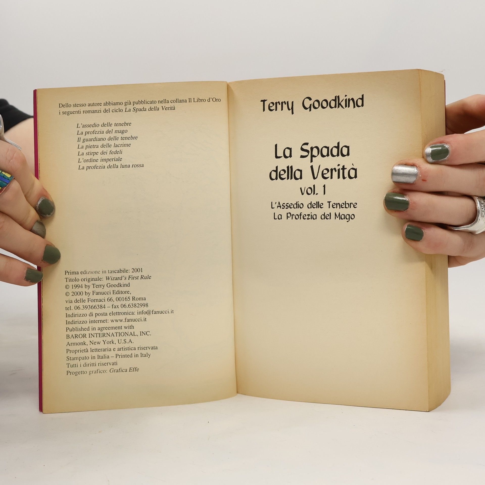 Terry Goodkind La Spada della Verità - 1: L'assedio delle tenebre - La profezia del mago