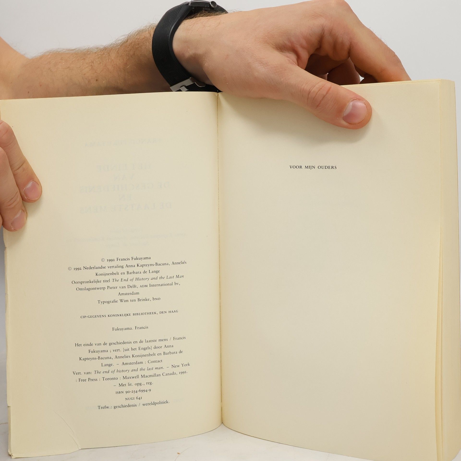Unknown Author Het einde van de geschiedenis en de laatste mens