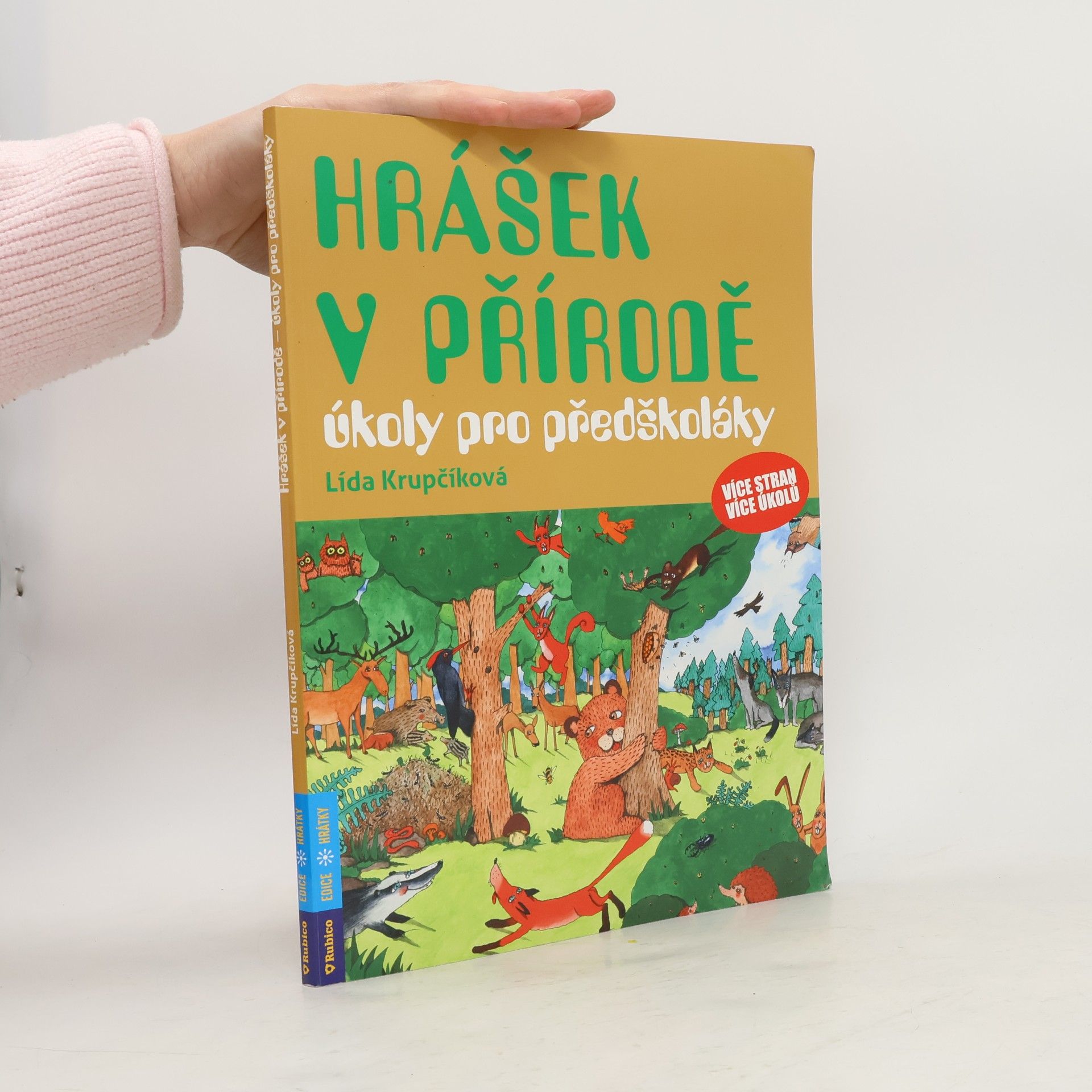 Lída Krupčíková Hrášek v přírodě - úkoly pro předškoláky