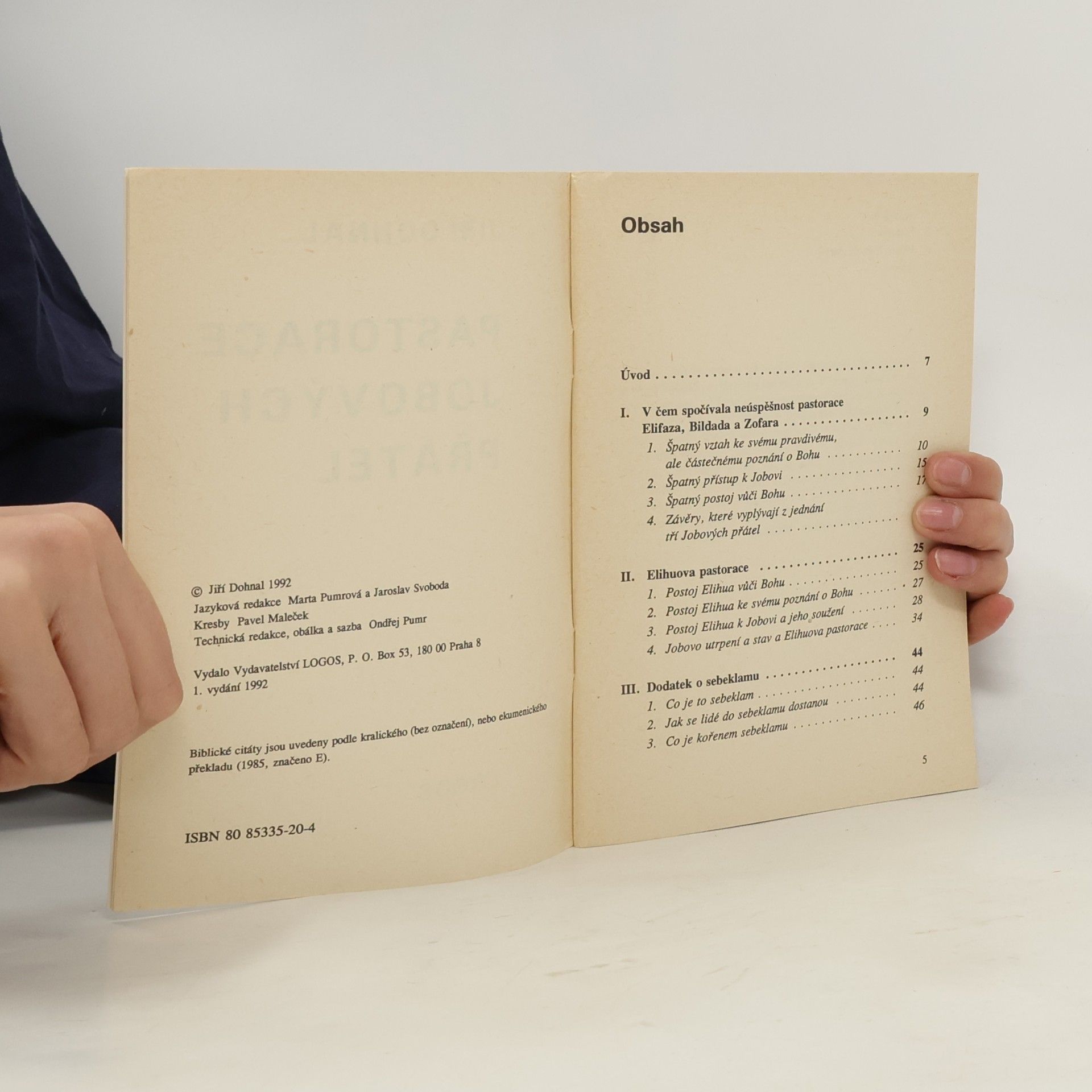 Jiří Dohnal Pastorace Jobových přátel