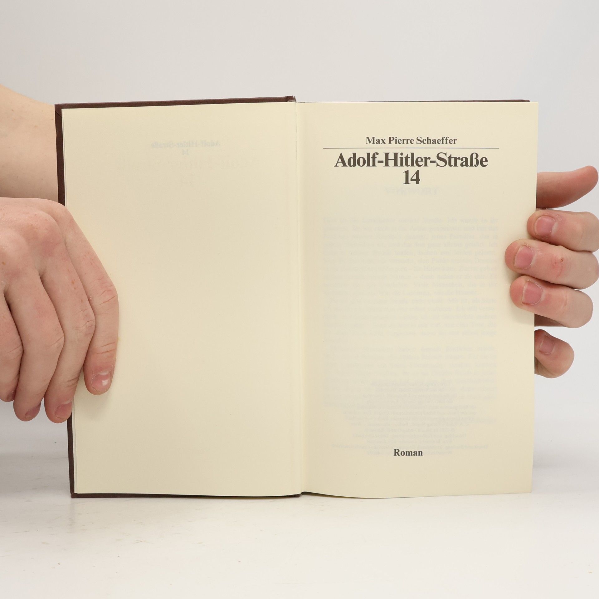Max Pierre Schaeffer Adolf-Hitler Straße 14