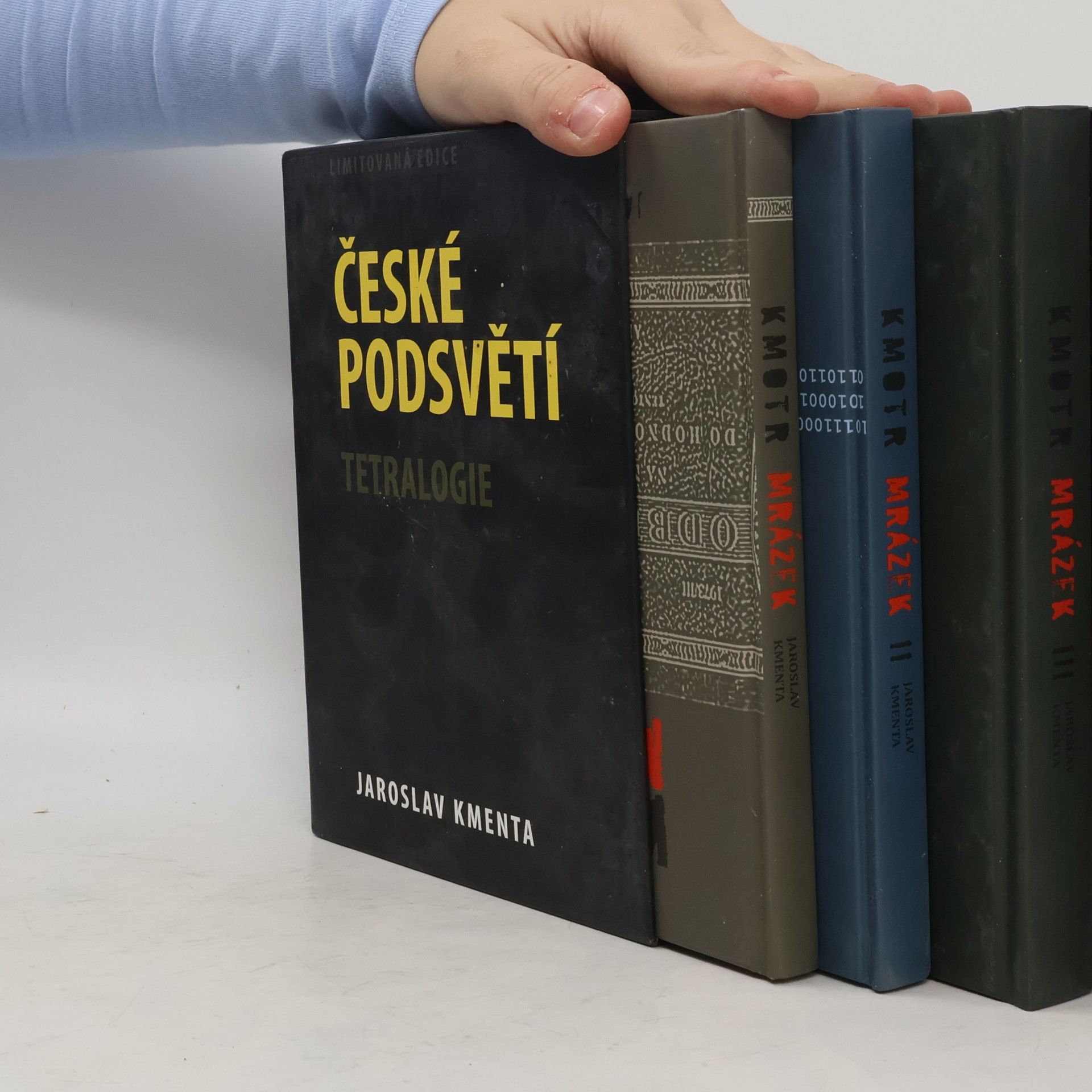 Jaroslav Kmenta České podsvětí. Tetralogie. (4 svazky + box)