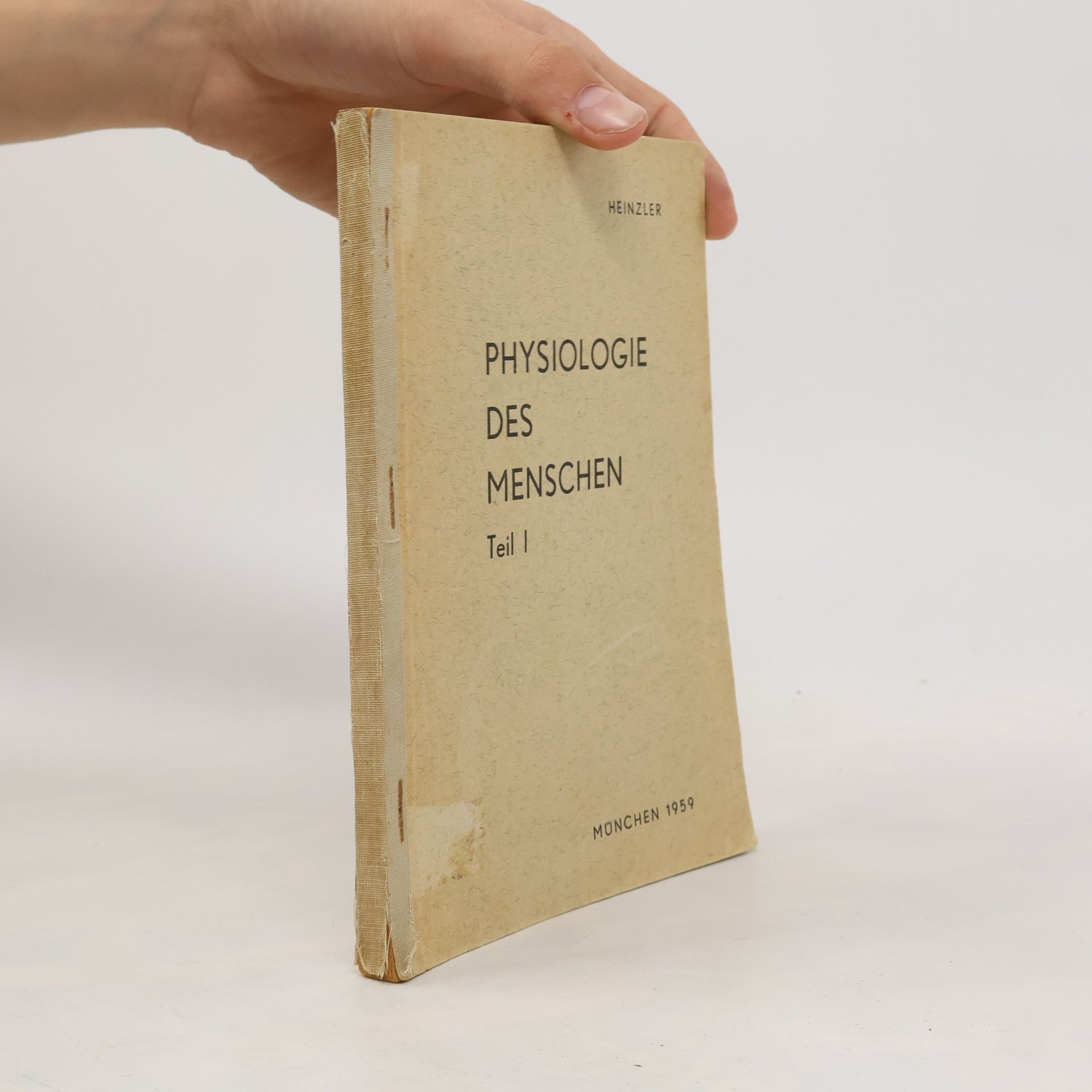 Josef Heinzler Psysiologie des Menschen I