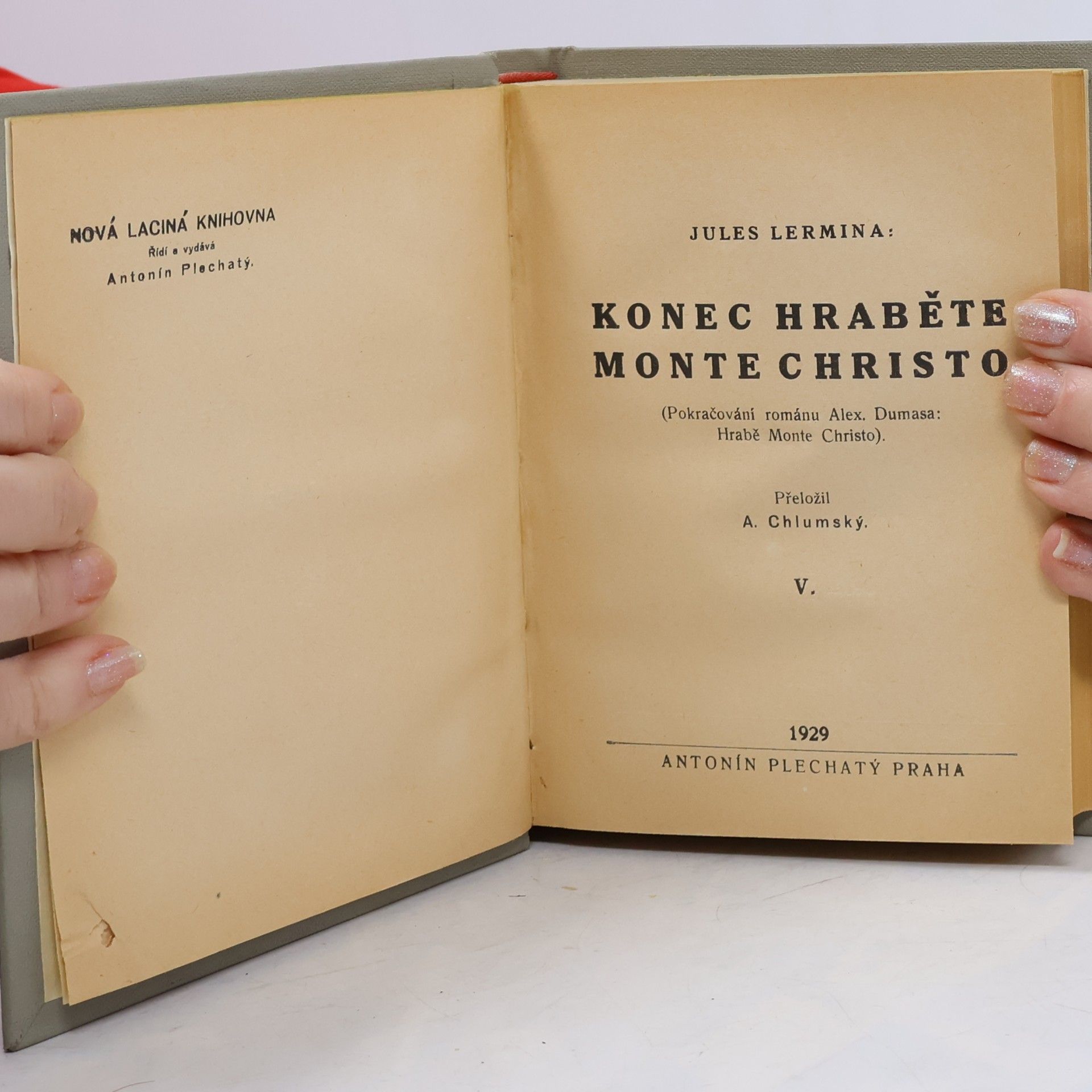 Jules Lermina Konec hraběte Monte Christo