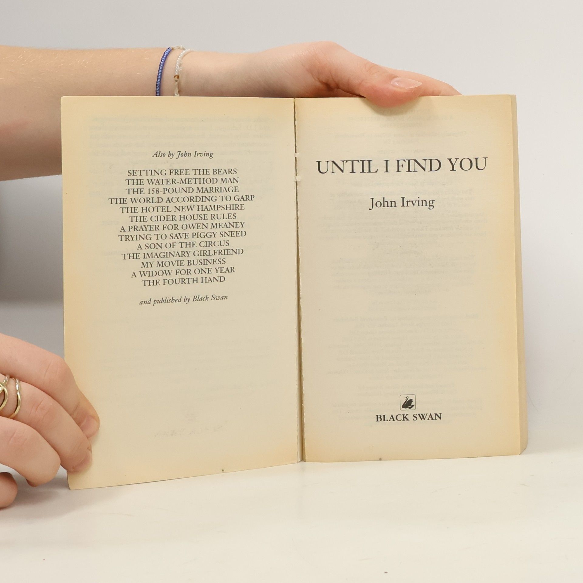 John Irving Until I Find You