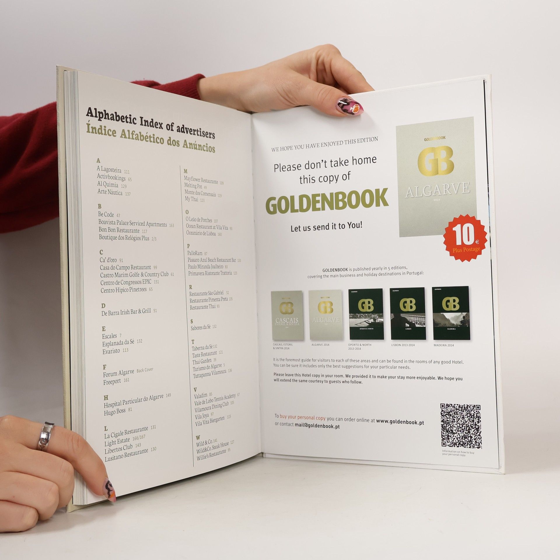 Kolektív autorov Goldenbook. Algarve 2014