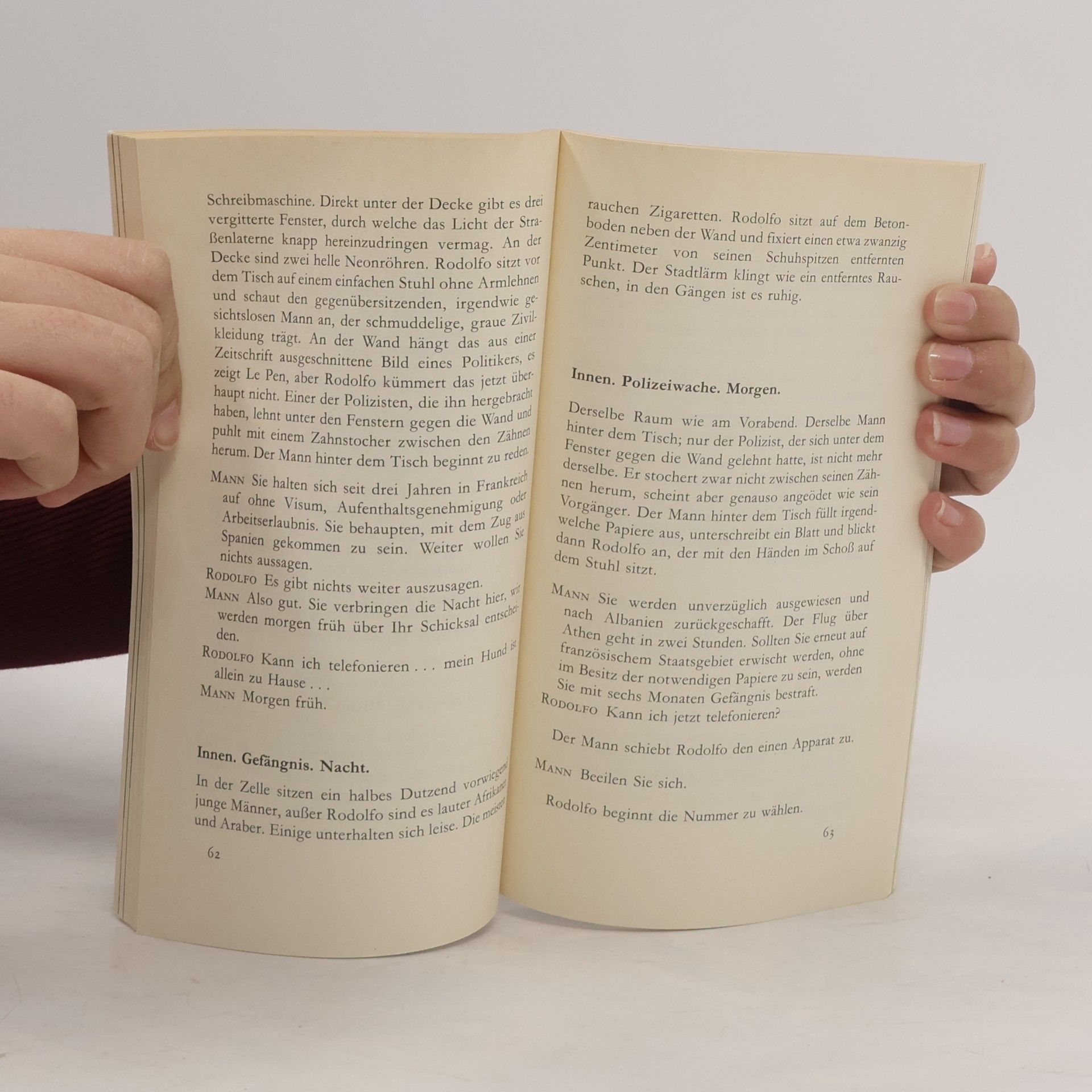 Aki Kaurismäki Das Leben der Boheme. Drehbuch mit Fotos