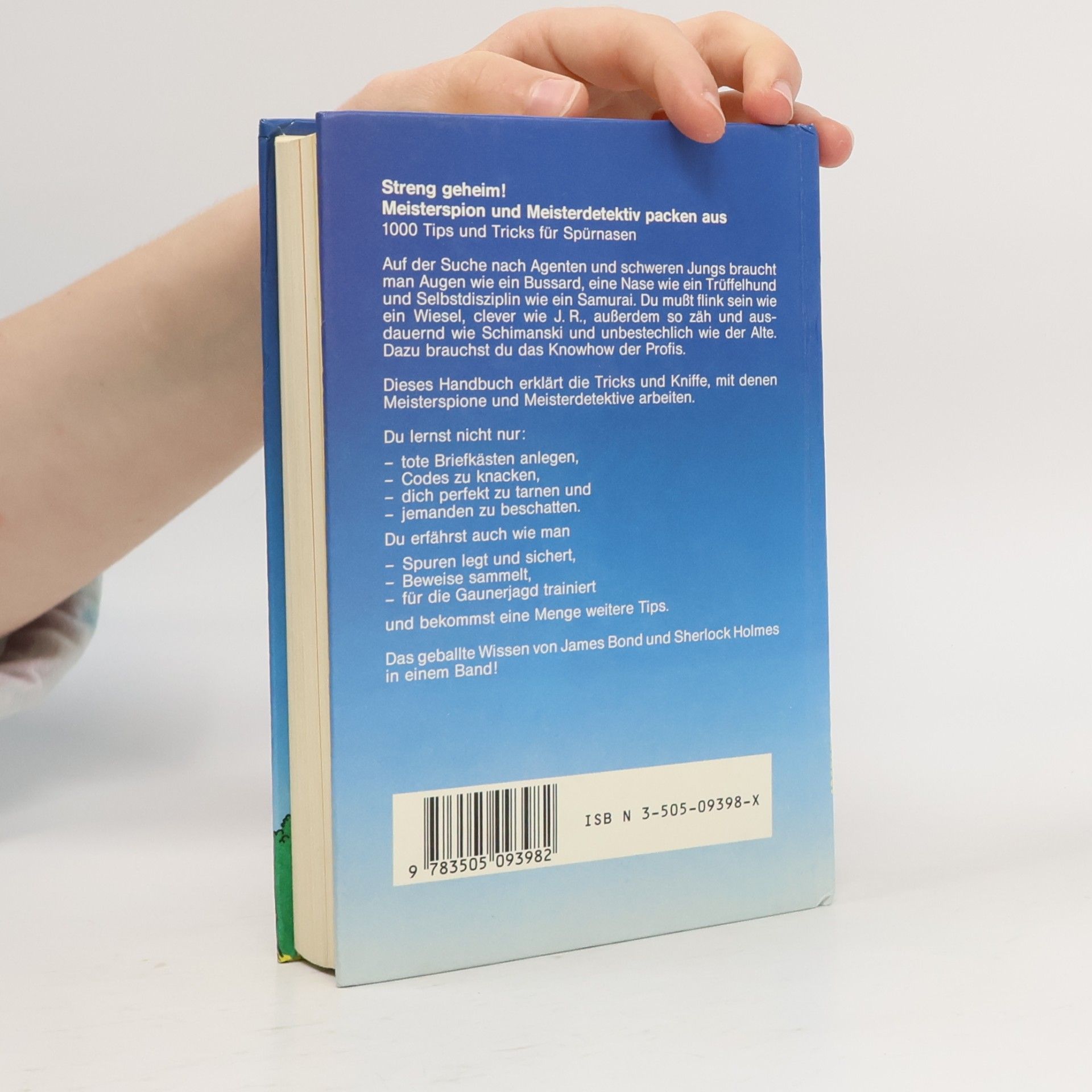 Judy Hindley Streng geheim! Meisterspion und Meisterdetektiv packen aus. 1000 Tips u. Tricks f. Spürnasen