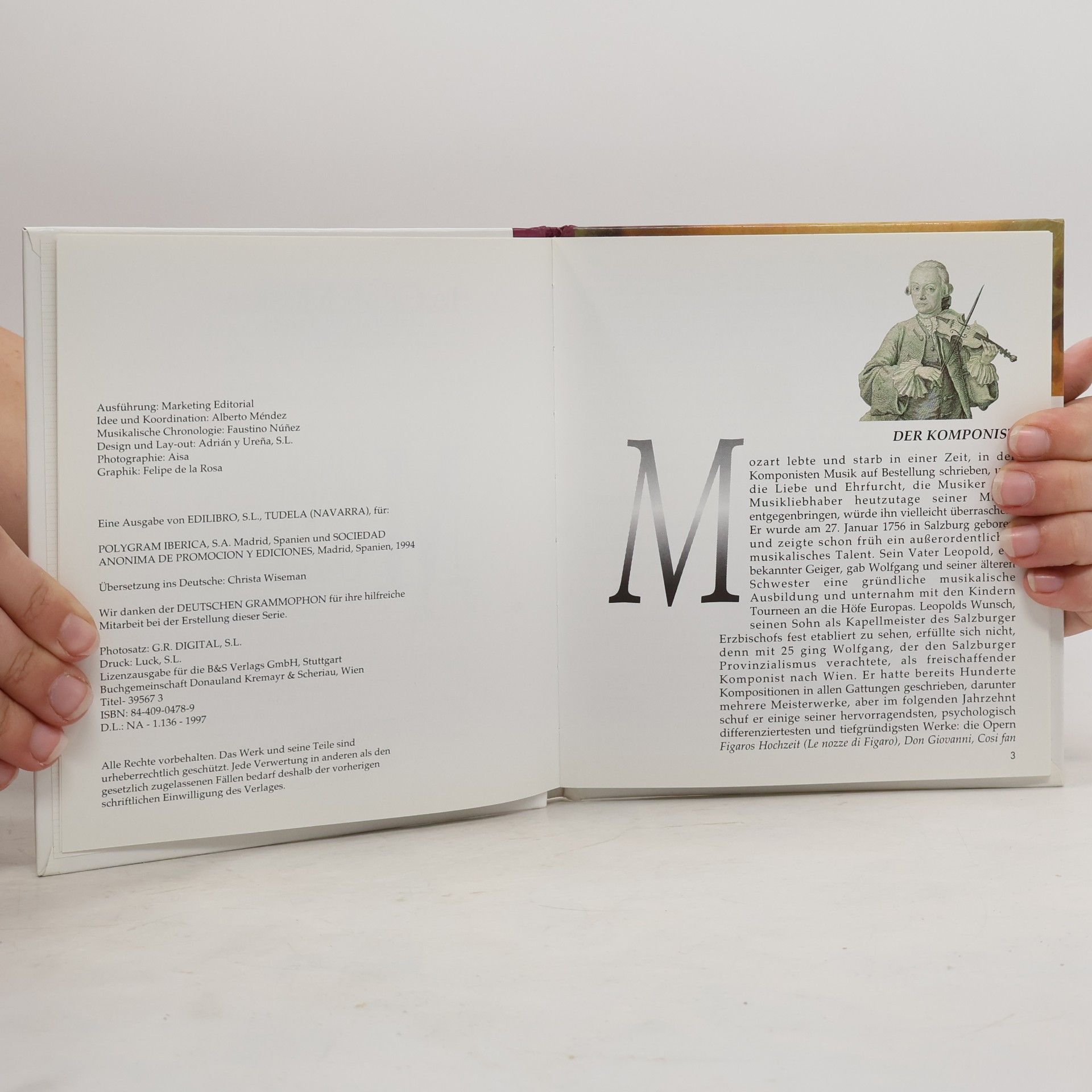 Various authors La Gran Musica, Classical Edition. Wolfgang Amadeus Mozart
