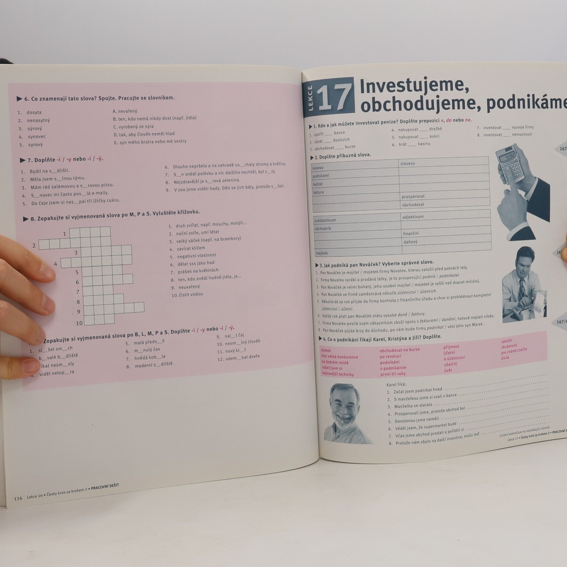 Zdena Malá Česky krok za krokem 2. B1. Pracovní sešit 11-20