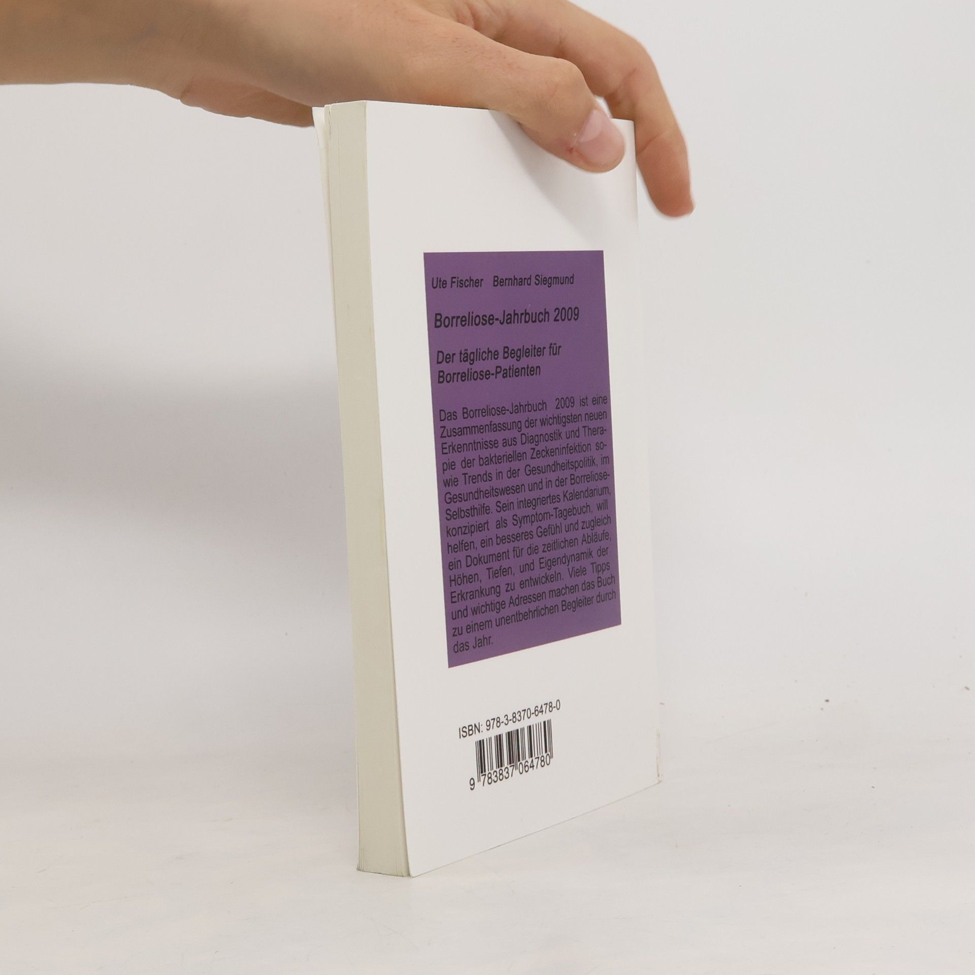 Ute Fischer Borreliose Jahrbuch 2009