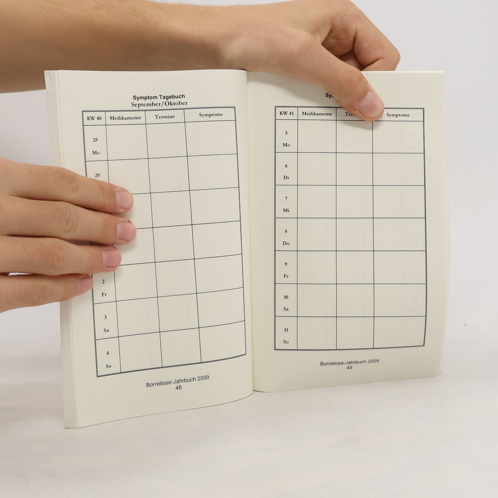 Ute Fischer Borreliose Jahrbuch 2009