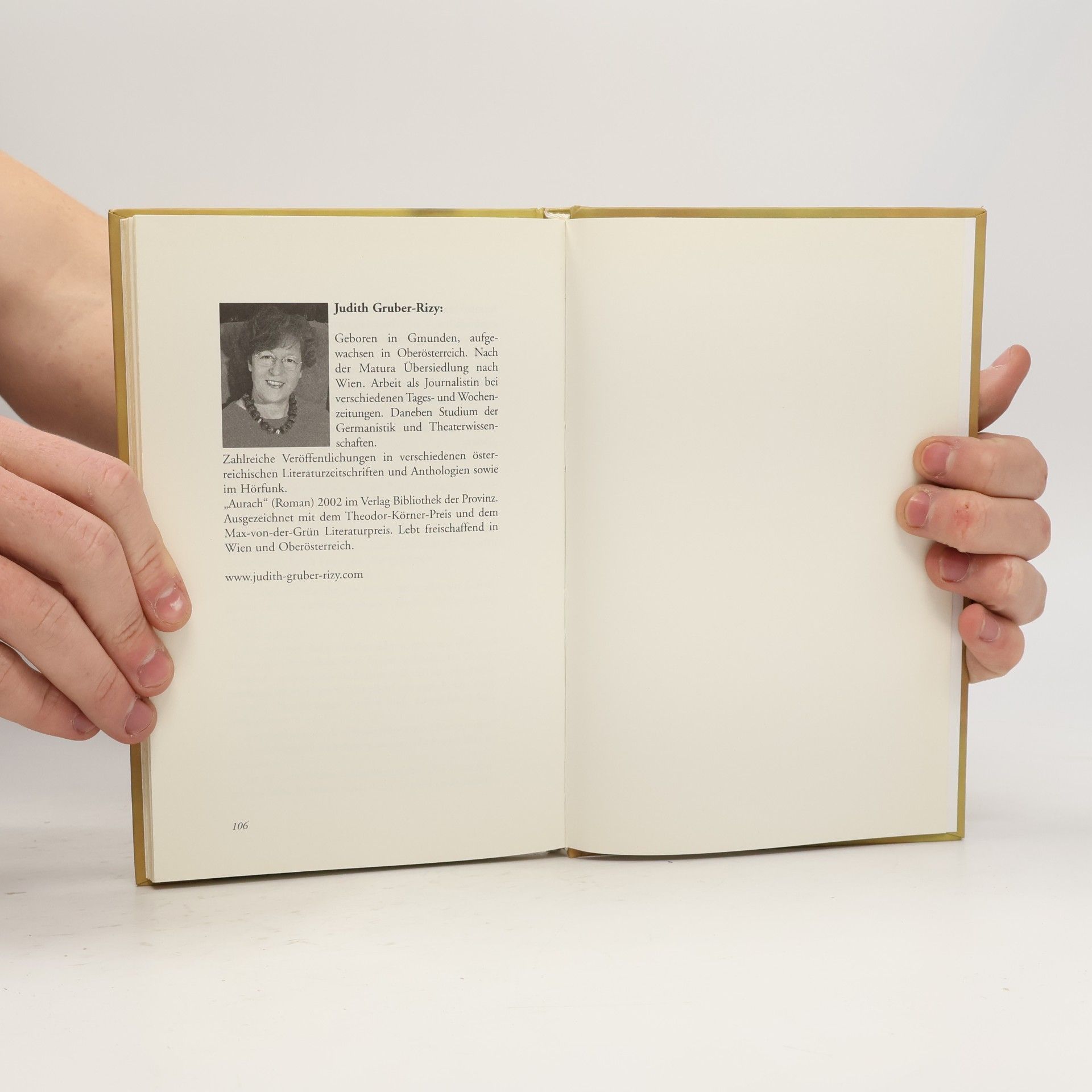 Judith Gruber-Rizy Zwischen Landschaft: Texte