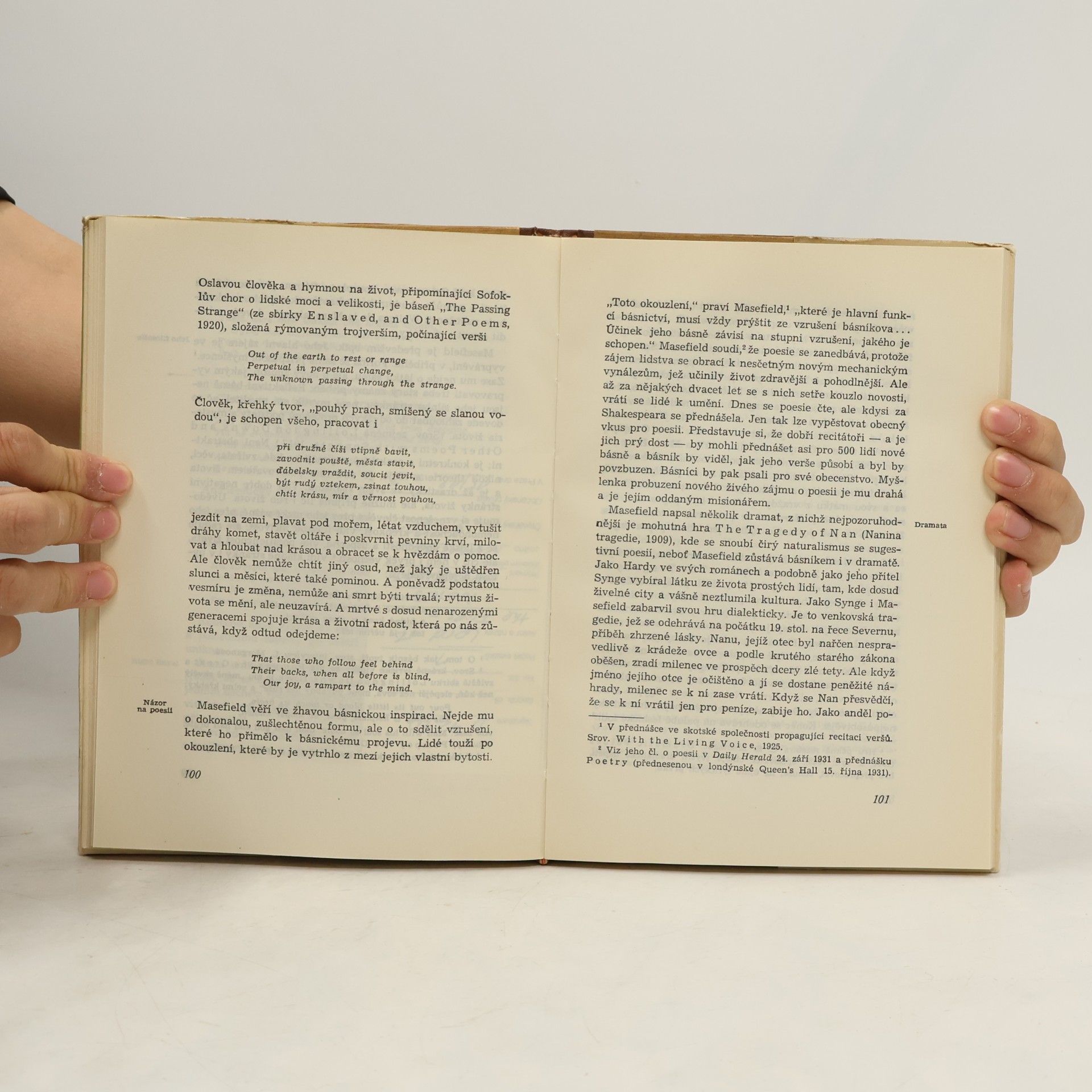 Otakar Vočadlo Anglická literatura XX. století - Básníci doby poviktoriánské