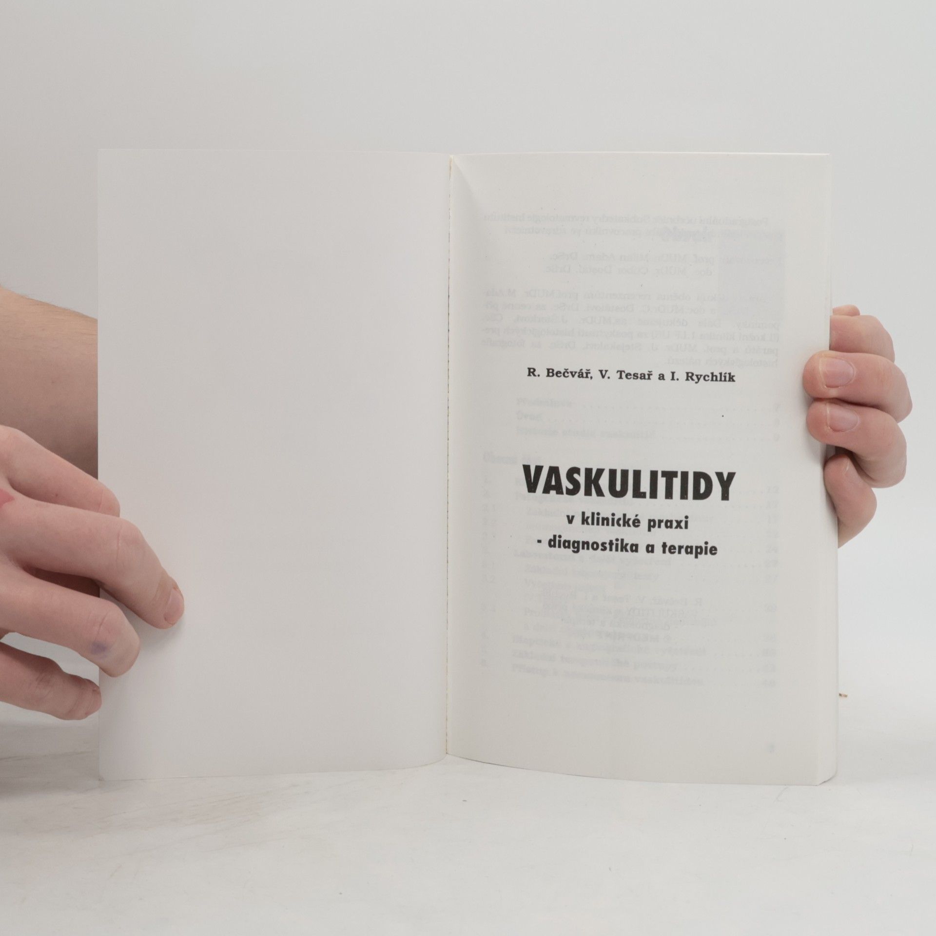 V. Tesař Vaskulitidy v klinické praxi - diagnostika a terapie