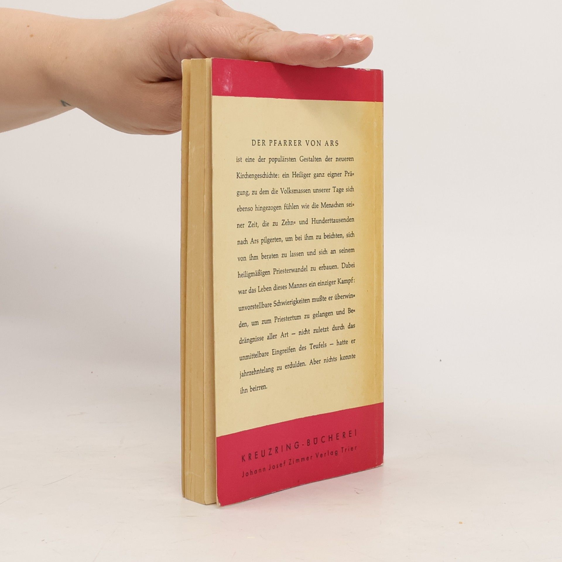 Autores varios Pfarrer von Ars. Wie er Wirklich War
