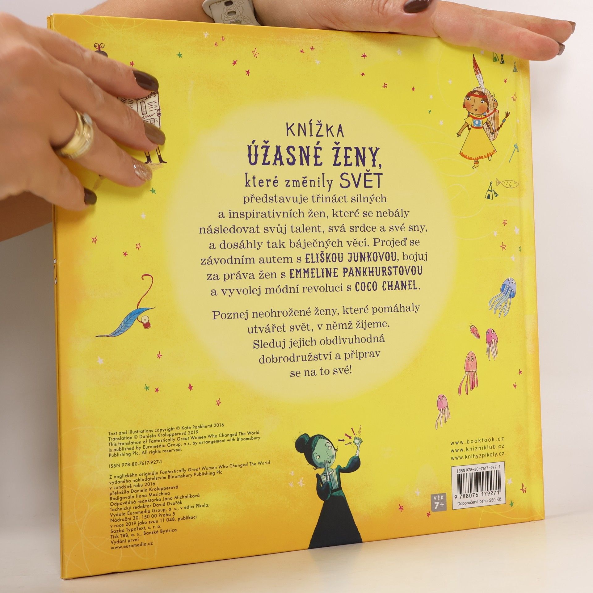 Kate Pankhurst Úžasné ženy, které změnily svět