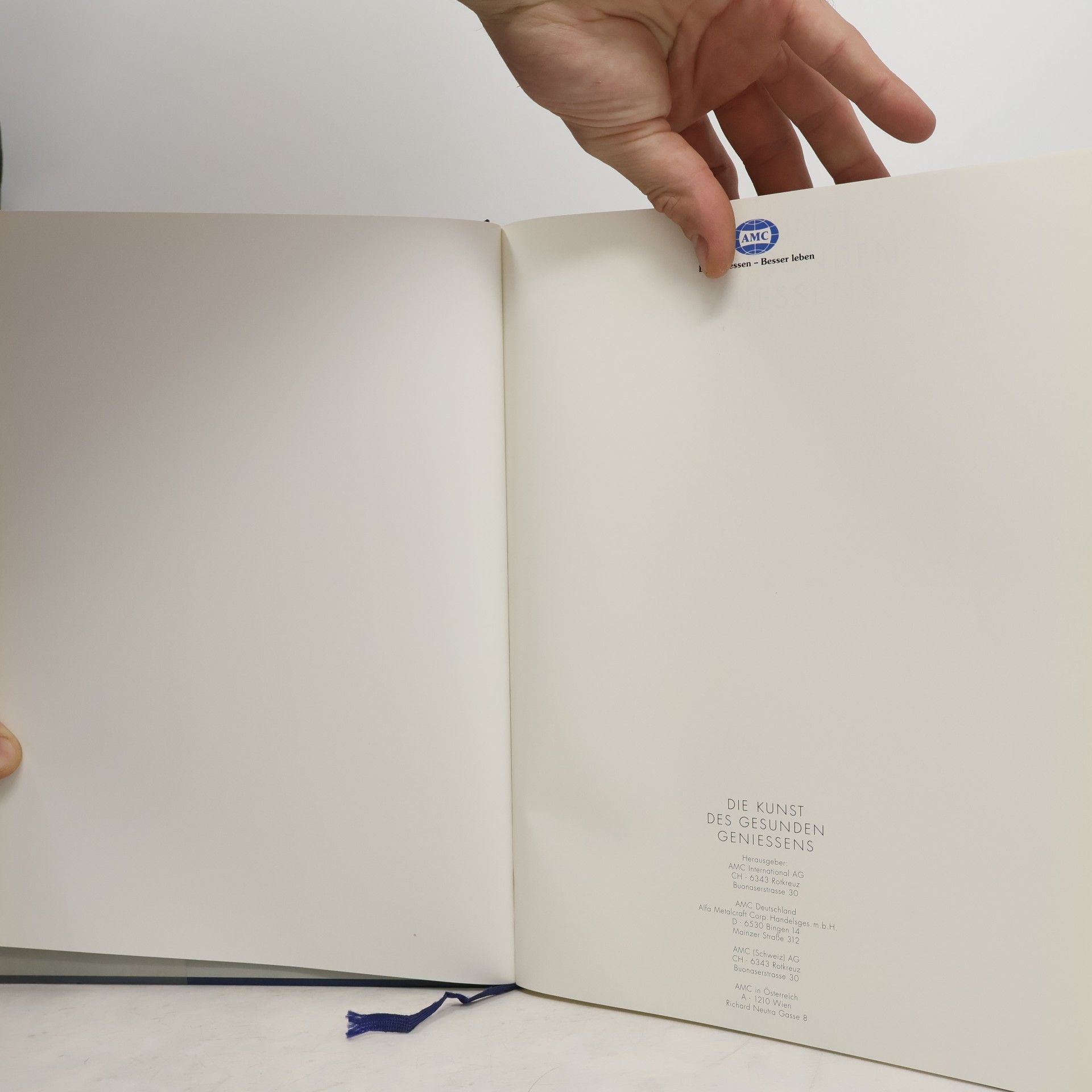 Kolektiv autorů Die Kunst des gesunden Genießens – Das große AMC-Buch