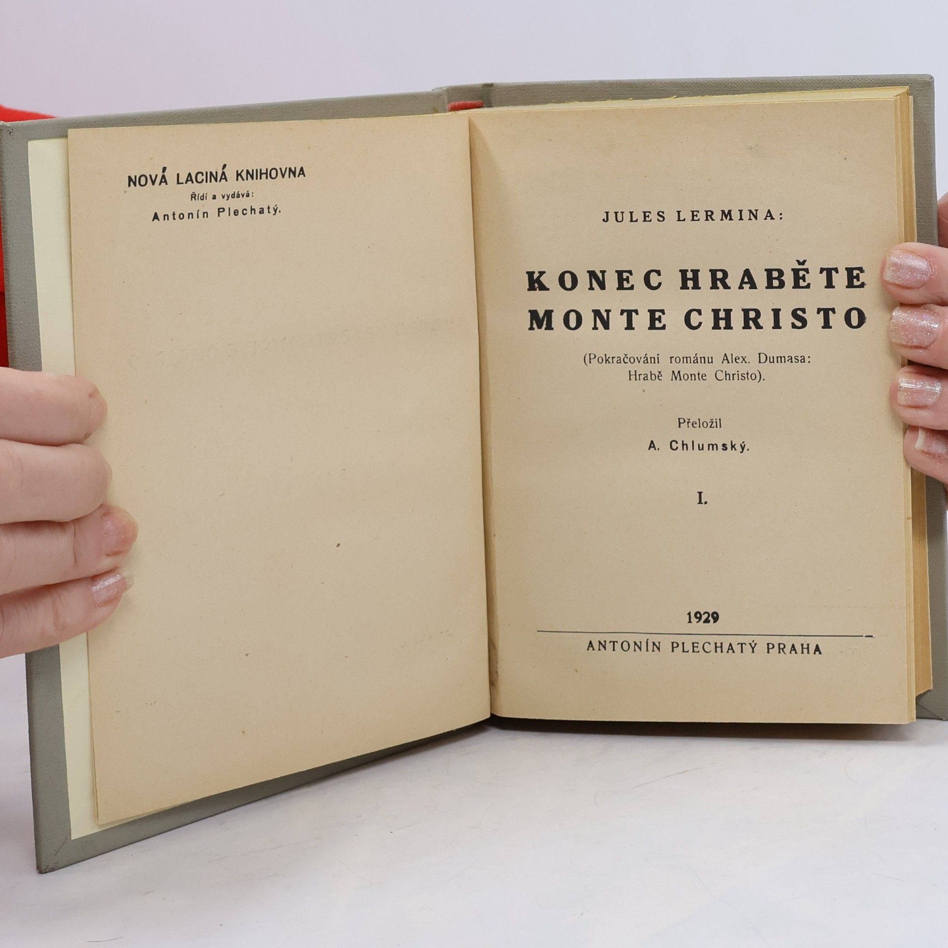 Jules Lermina Konec hraběte Monte Christo I.