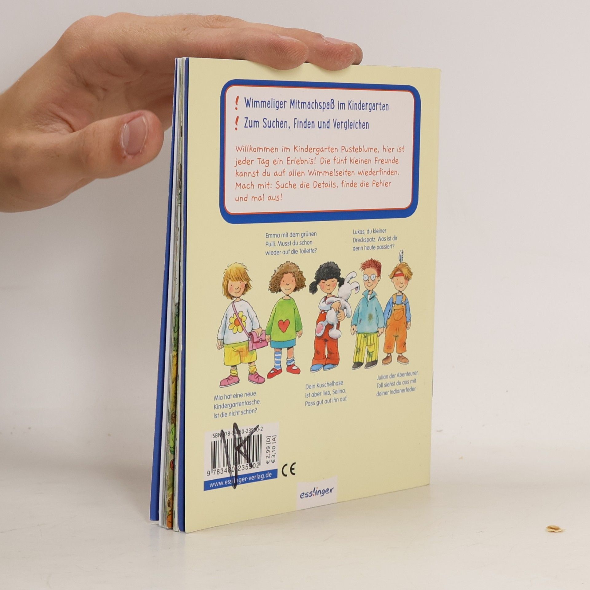 Mein Wimmel-: Mitmachspaß: Im Kindergarten