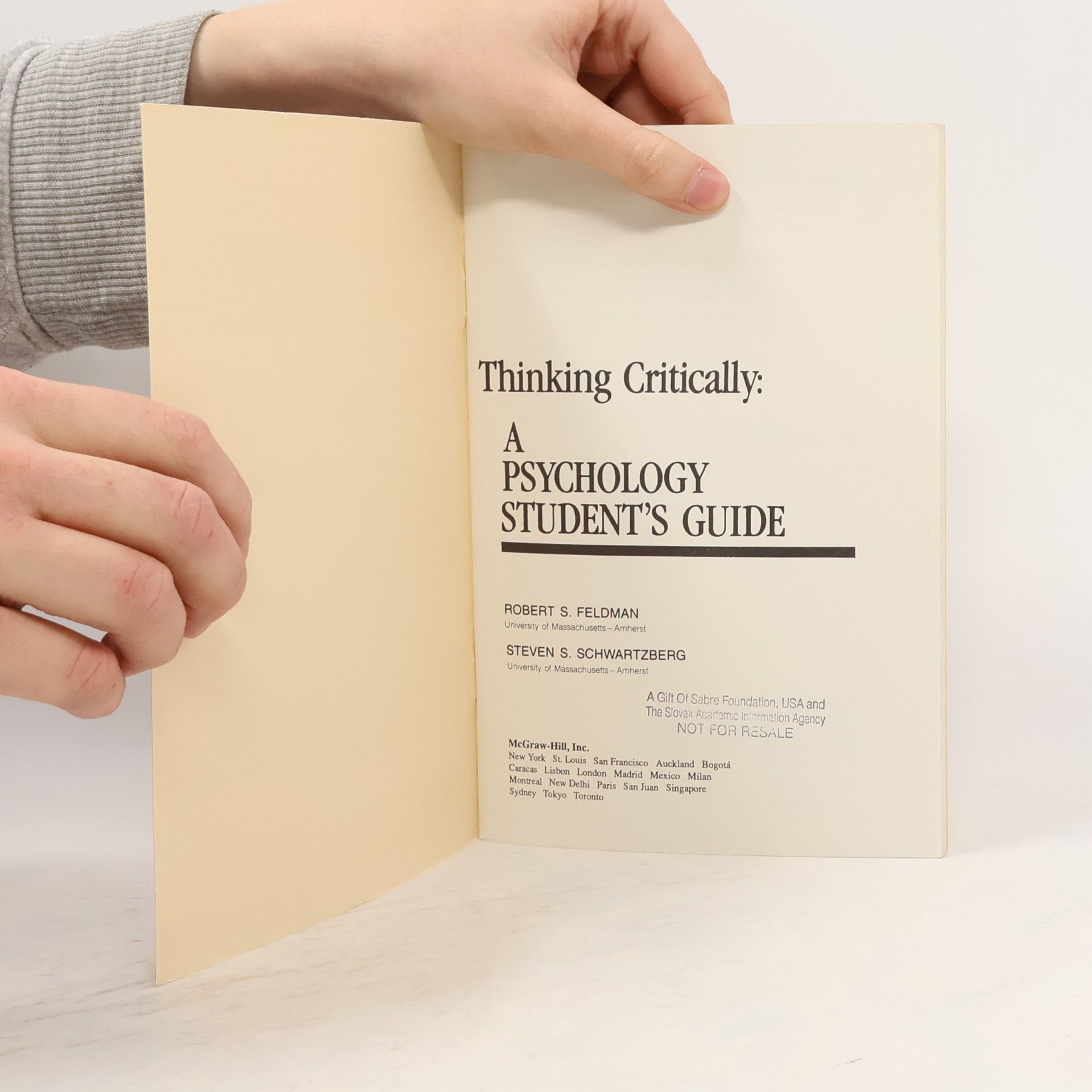 Robert Feldman Thinking Critically