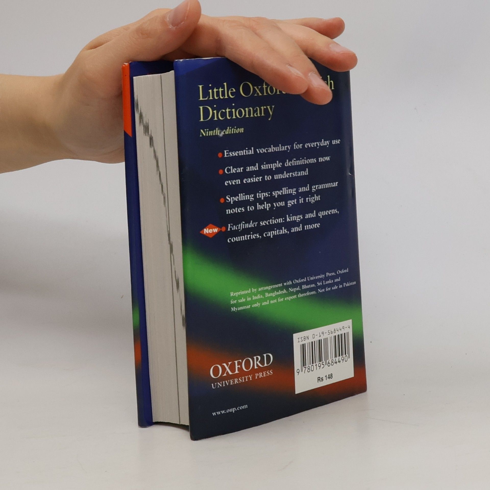Oxford University Press Little Oxford English Dictionary Indian Edition 9/E