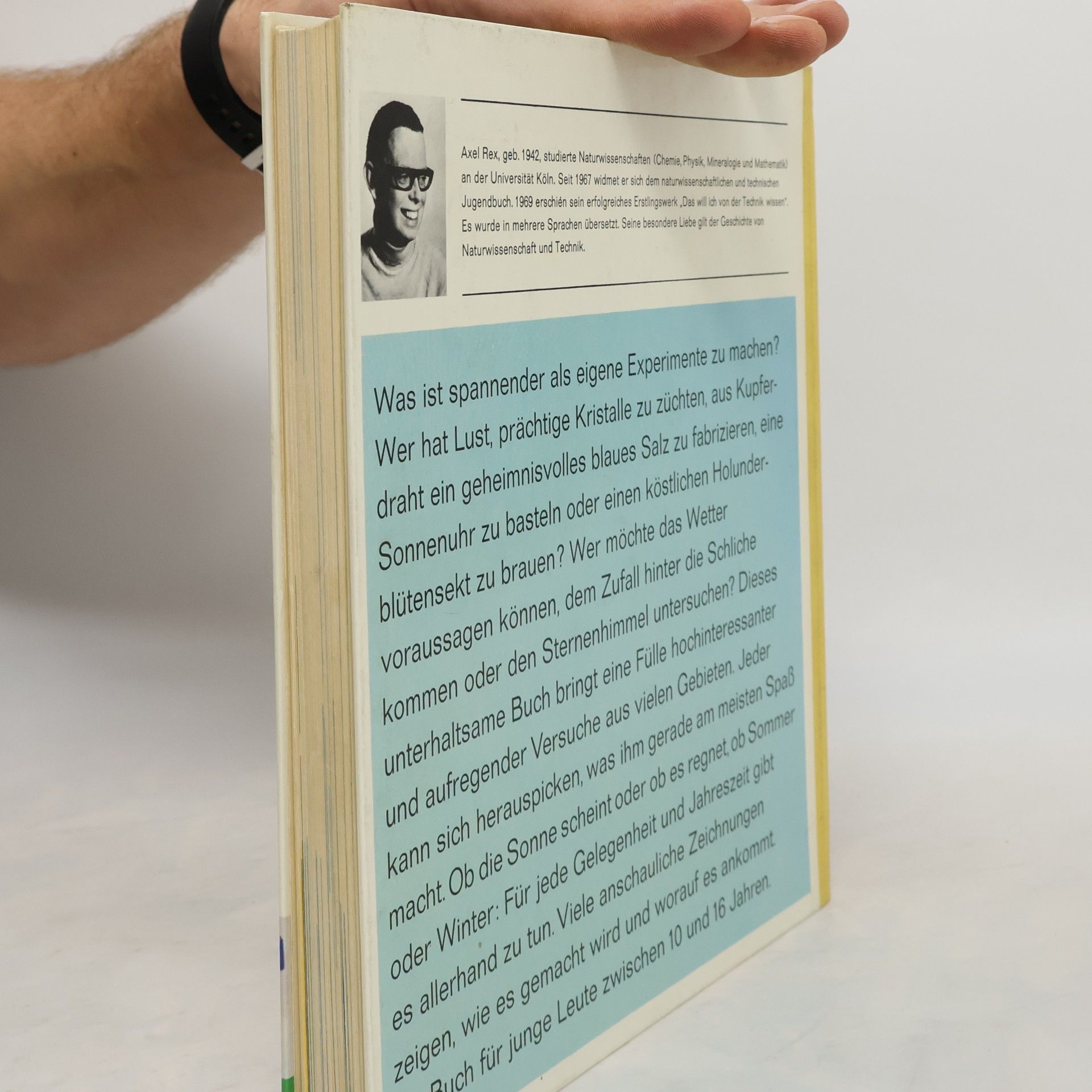 Axel Rex Mein Spiel- und Experimentierbuch