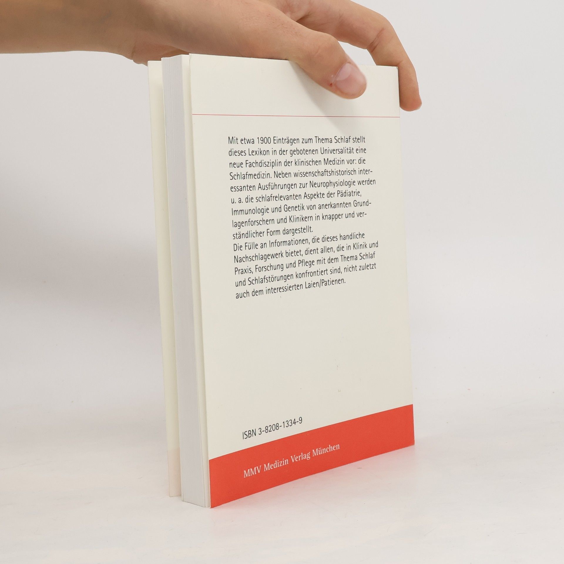 Peter Clarenbach MMW Taschenbuch: Schering-Lexikon Schlafmedizin - 2. vollständig überarbeitete Auflage