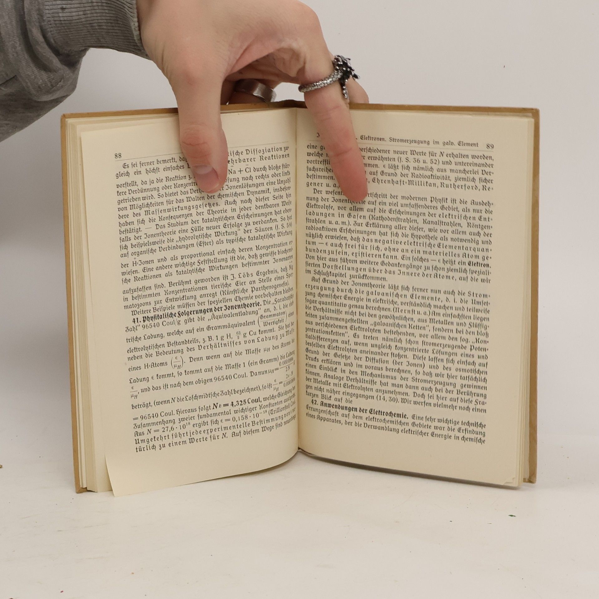 B. Bavink Einführung in die allgemeine Chemie