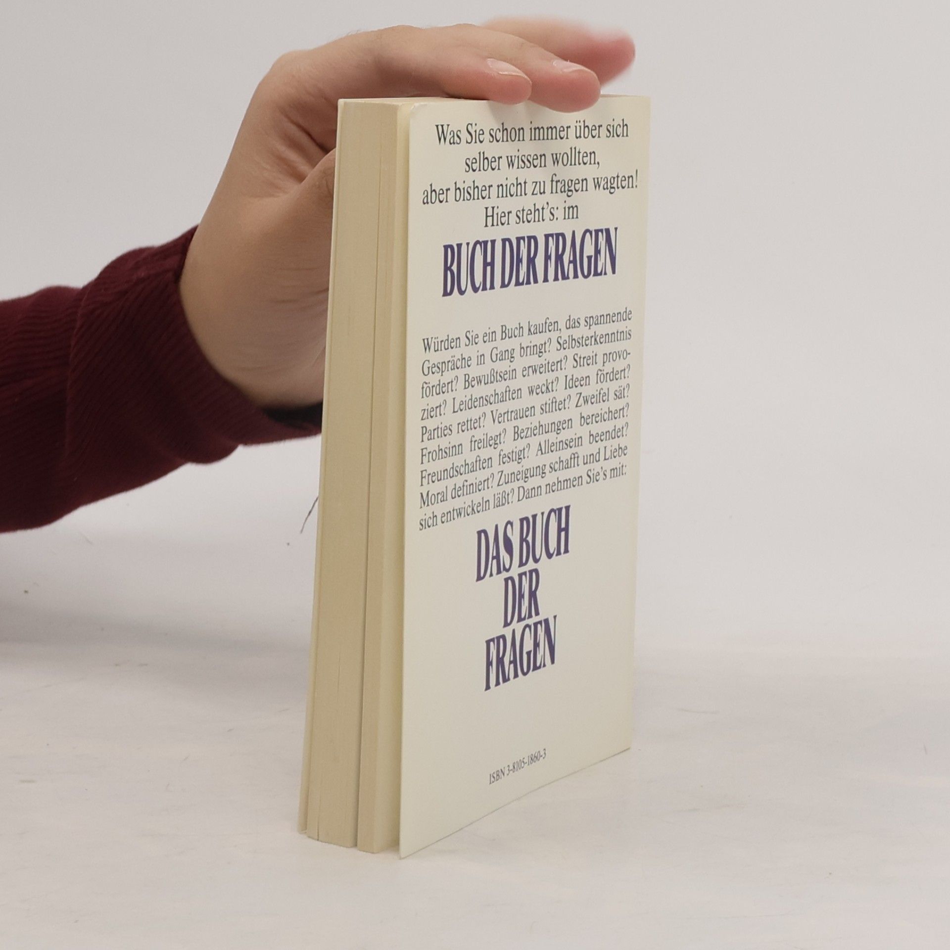 Gregory Stock Das Buch der Fragen