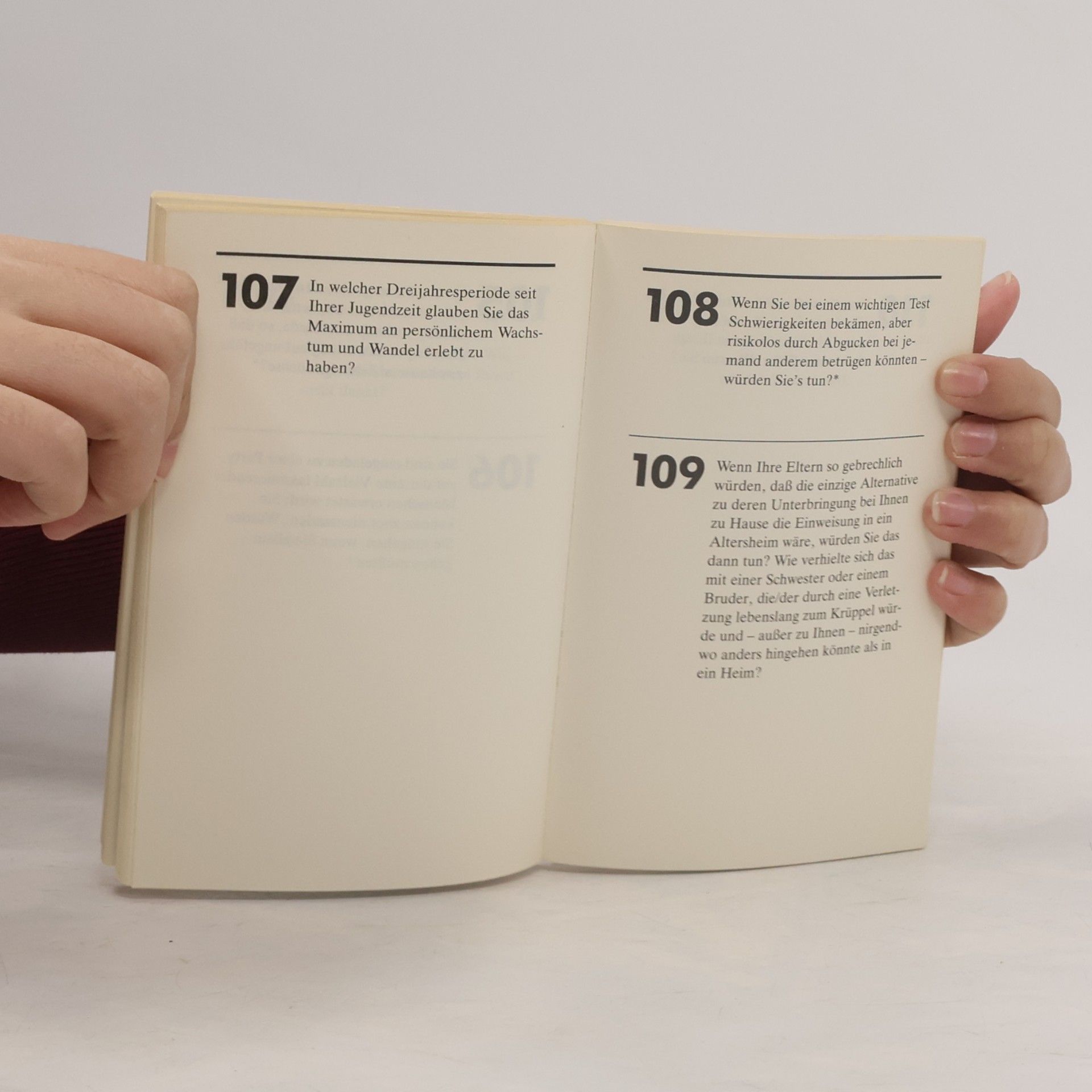 Gregory Stock Das Buch der Fragen