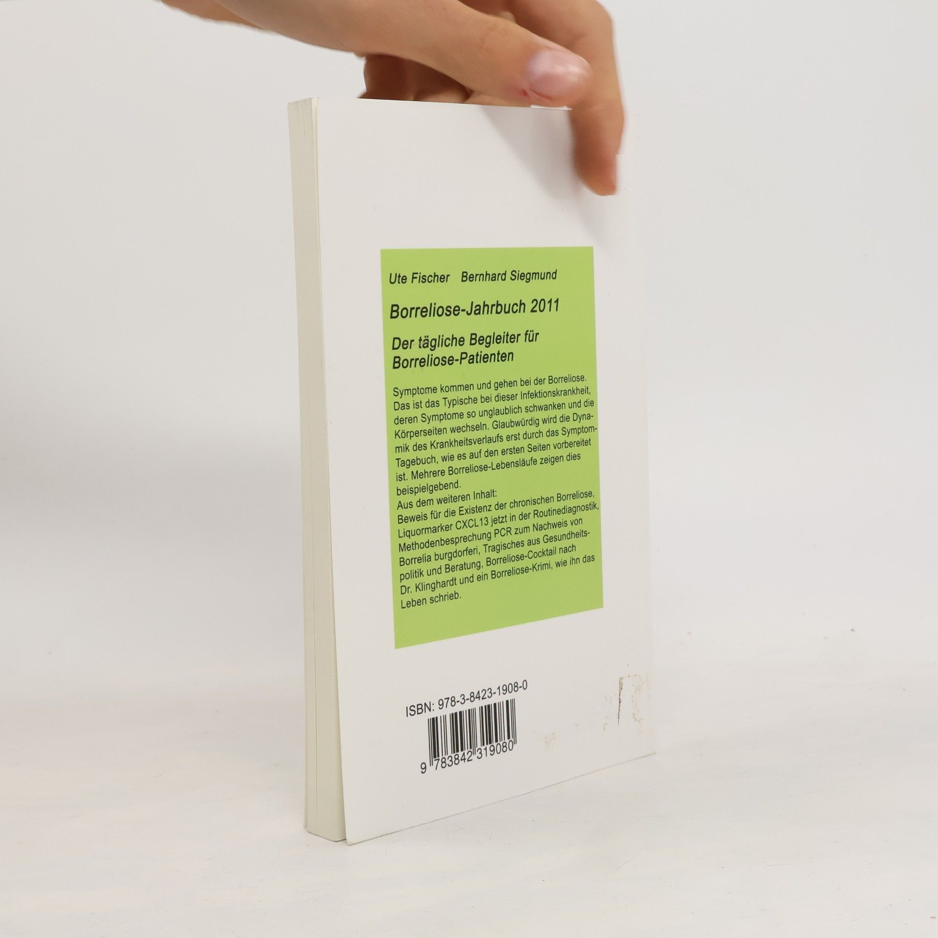 Ute Fischer Borreliose Jahrbuch 2011