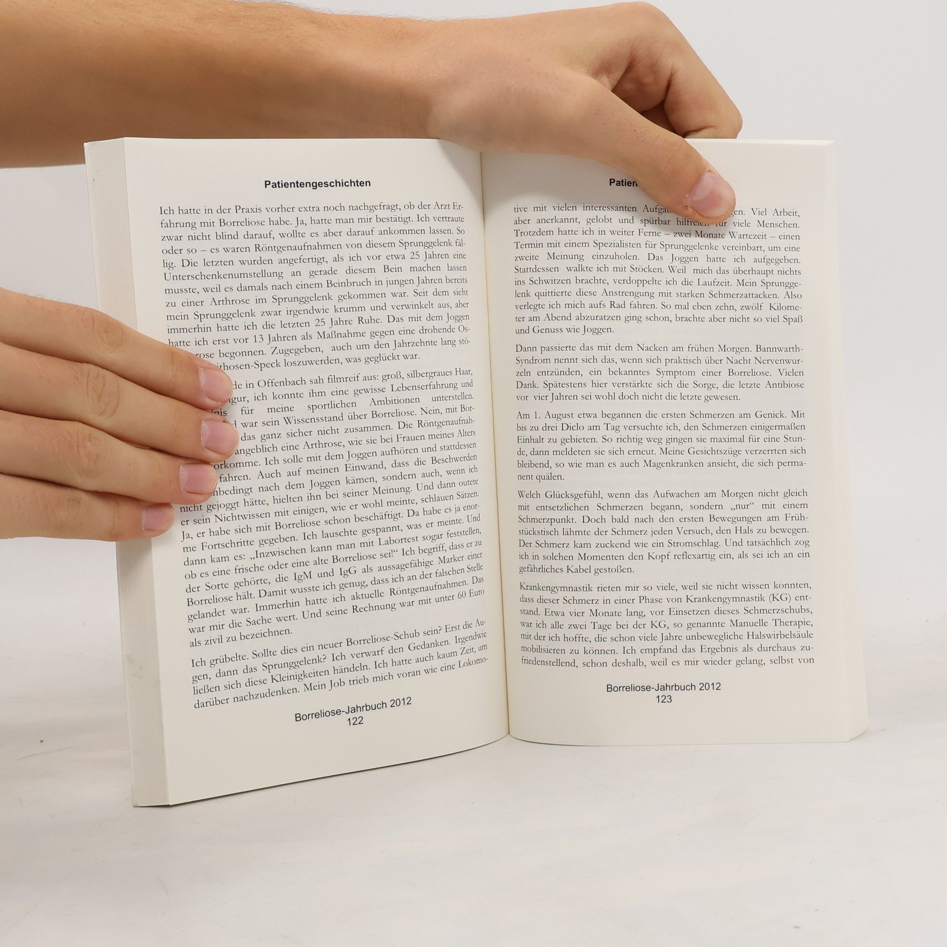 Bernhard Siegmund Borreliose Jahrbuch 2012
