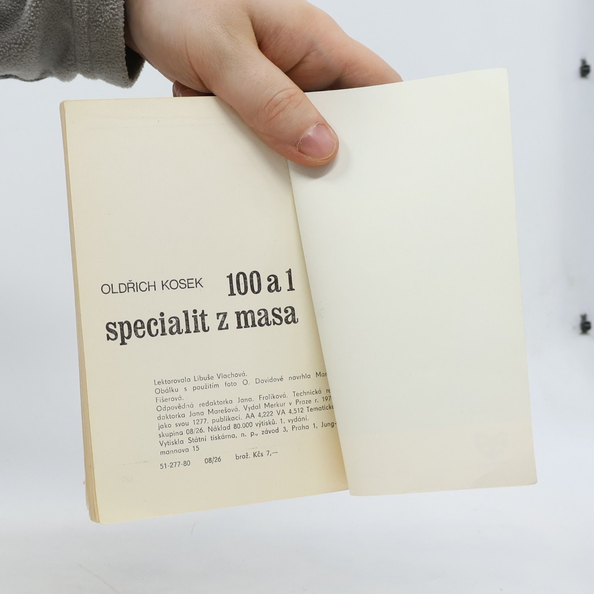 Oldřich Kosek 100 a 1 specialit z masa