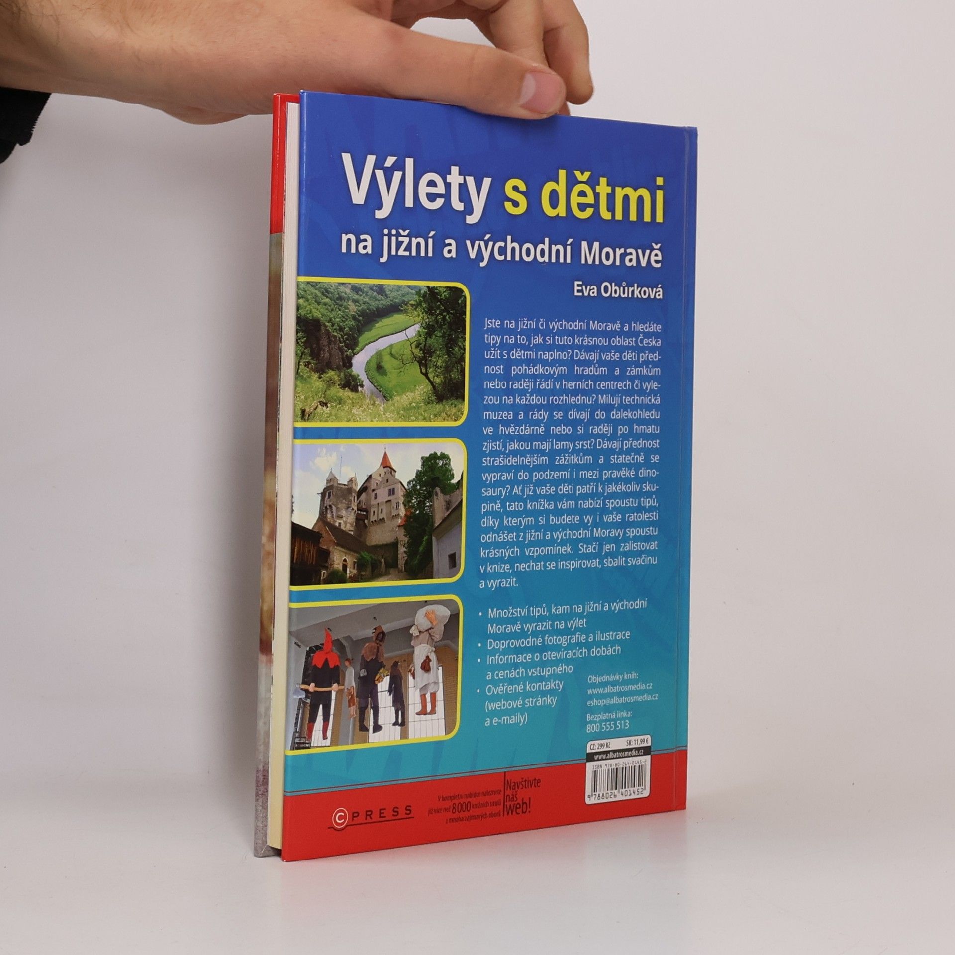 Eva Obůrková Výlety s dětmi na jižní a východní Moravě