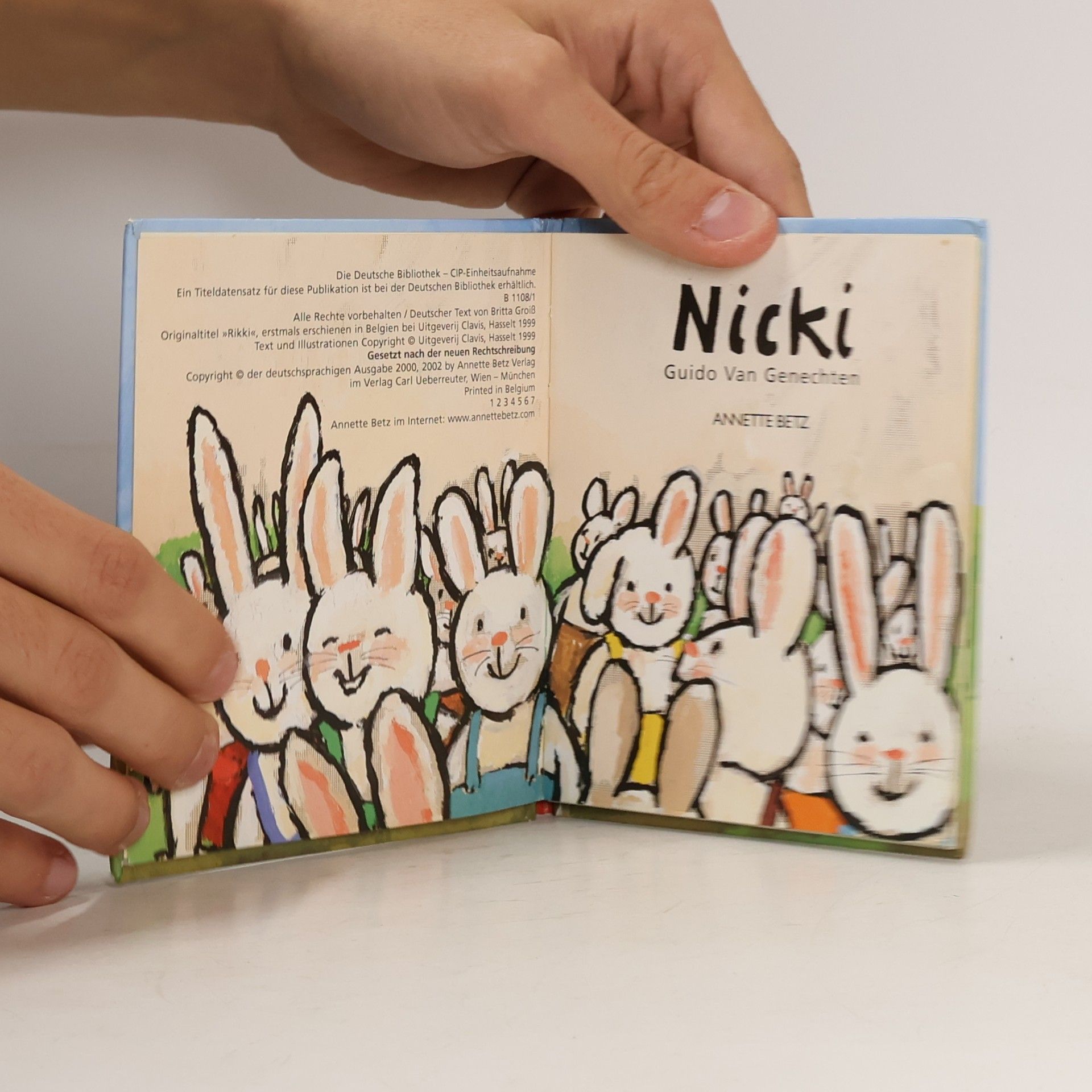 Guido Van Genechten Nicki: Minibuch