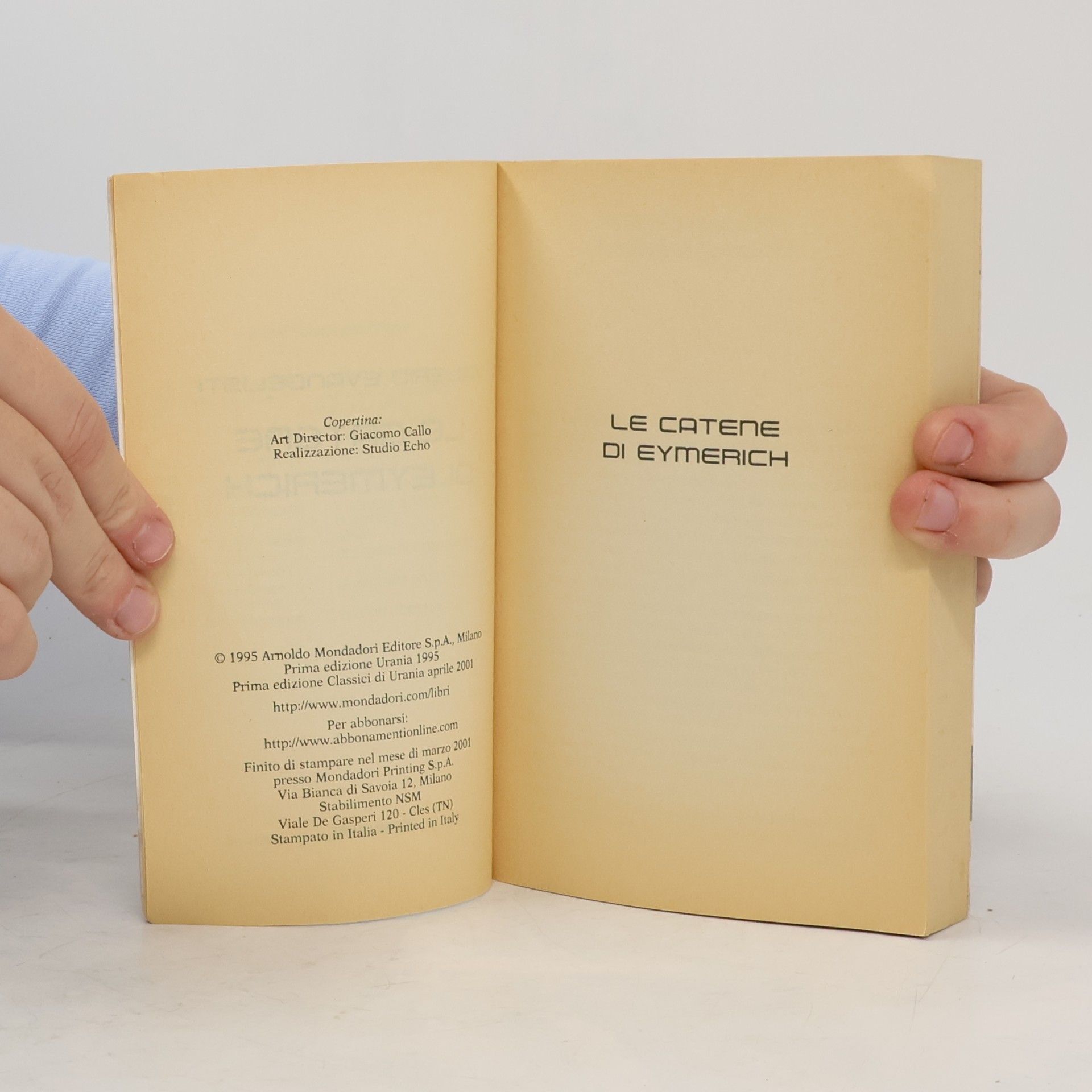 Valerio Evangelisti Le catene di Eymerich