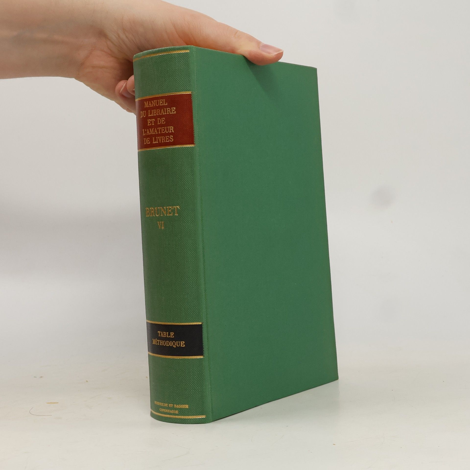 Manuel Du Libraire Et De L'amateur De Livres VI