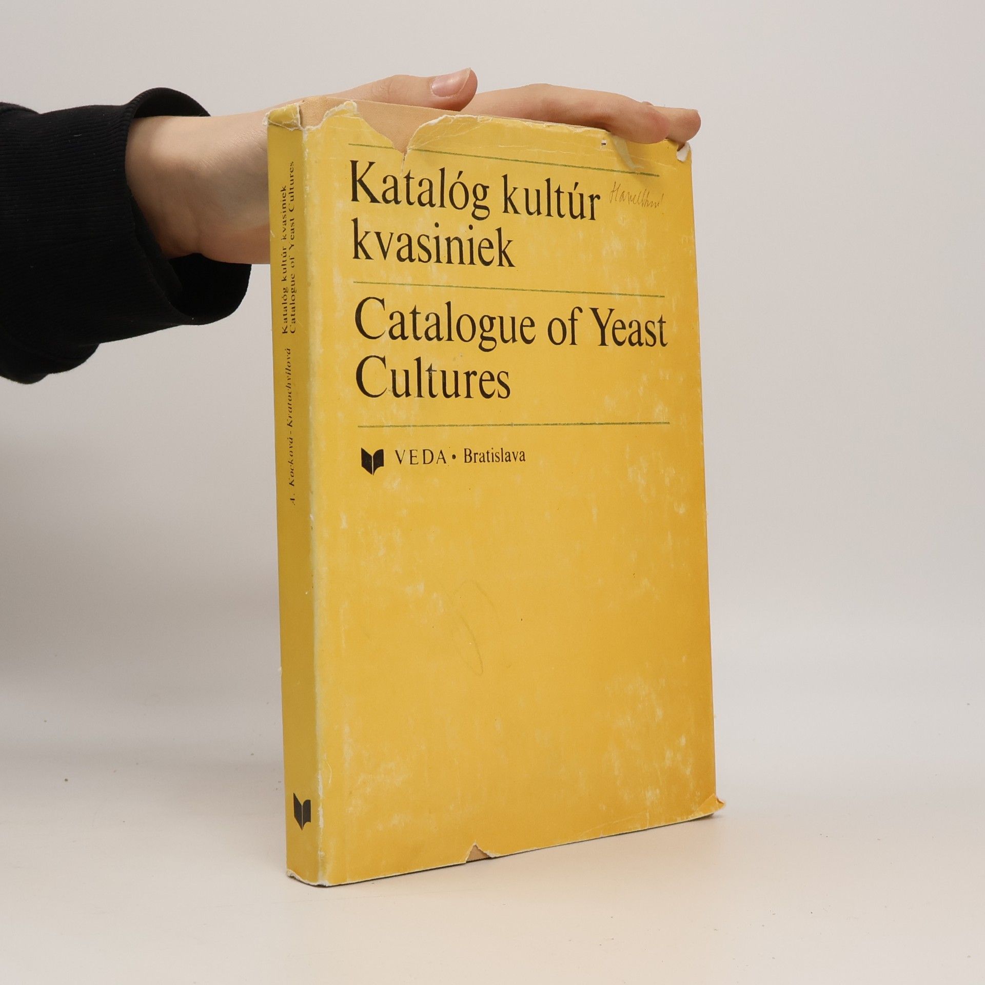 Katalóg kultúr kvasiniek. Catalogue of Yeast Cultures