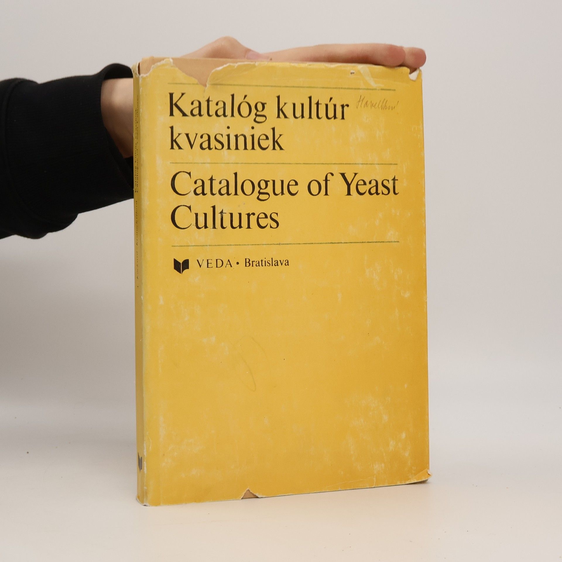 Anna KockováKratochvílová Katalóg kultúr kvasiniek. Catalogue of Yeast Cultures