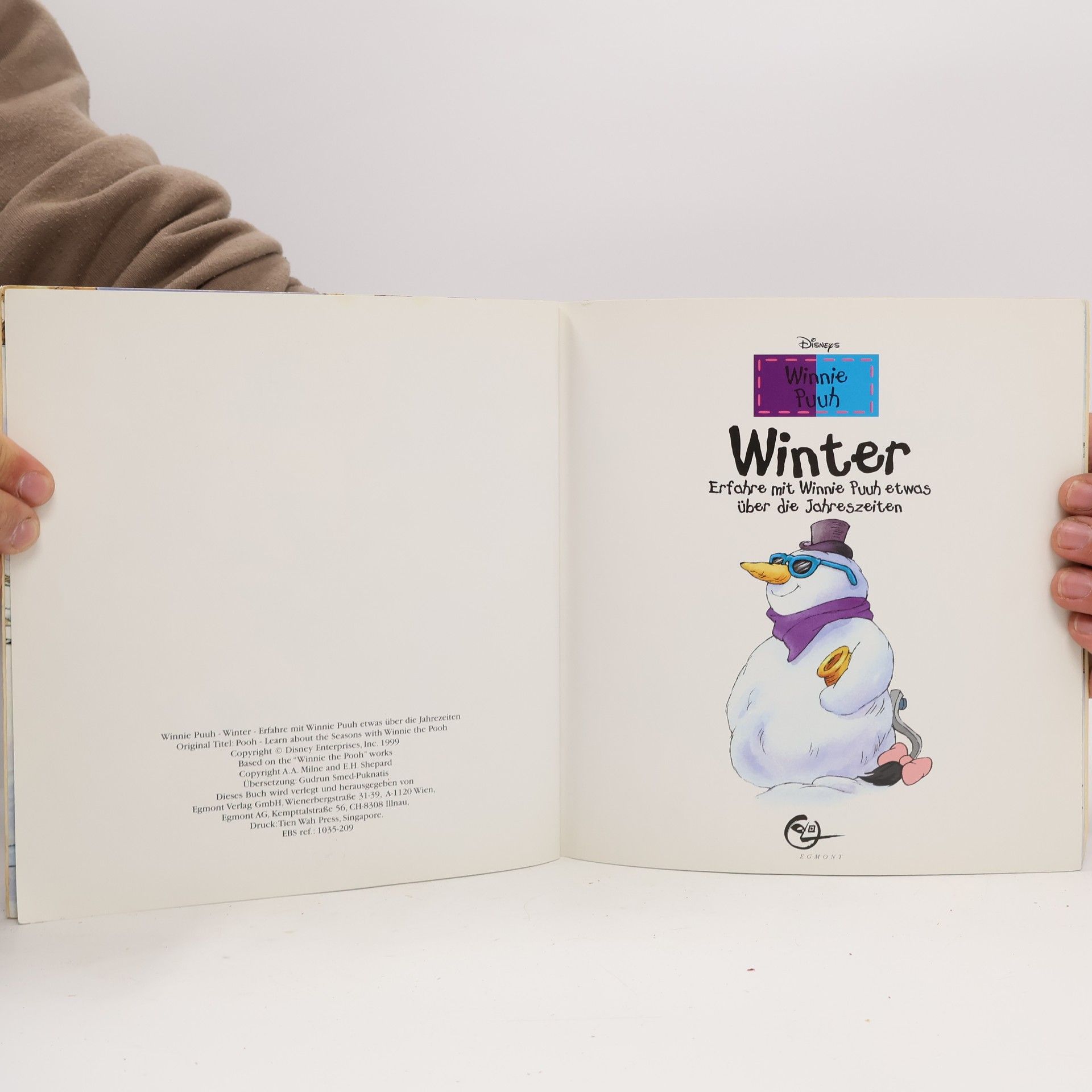Walt Disney Winnie Puuh 5. Winter