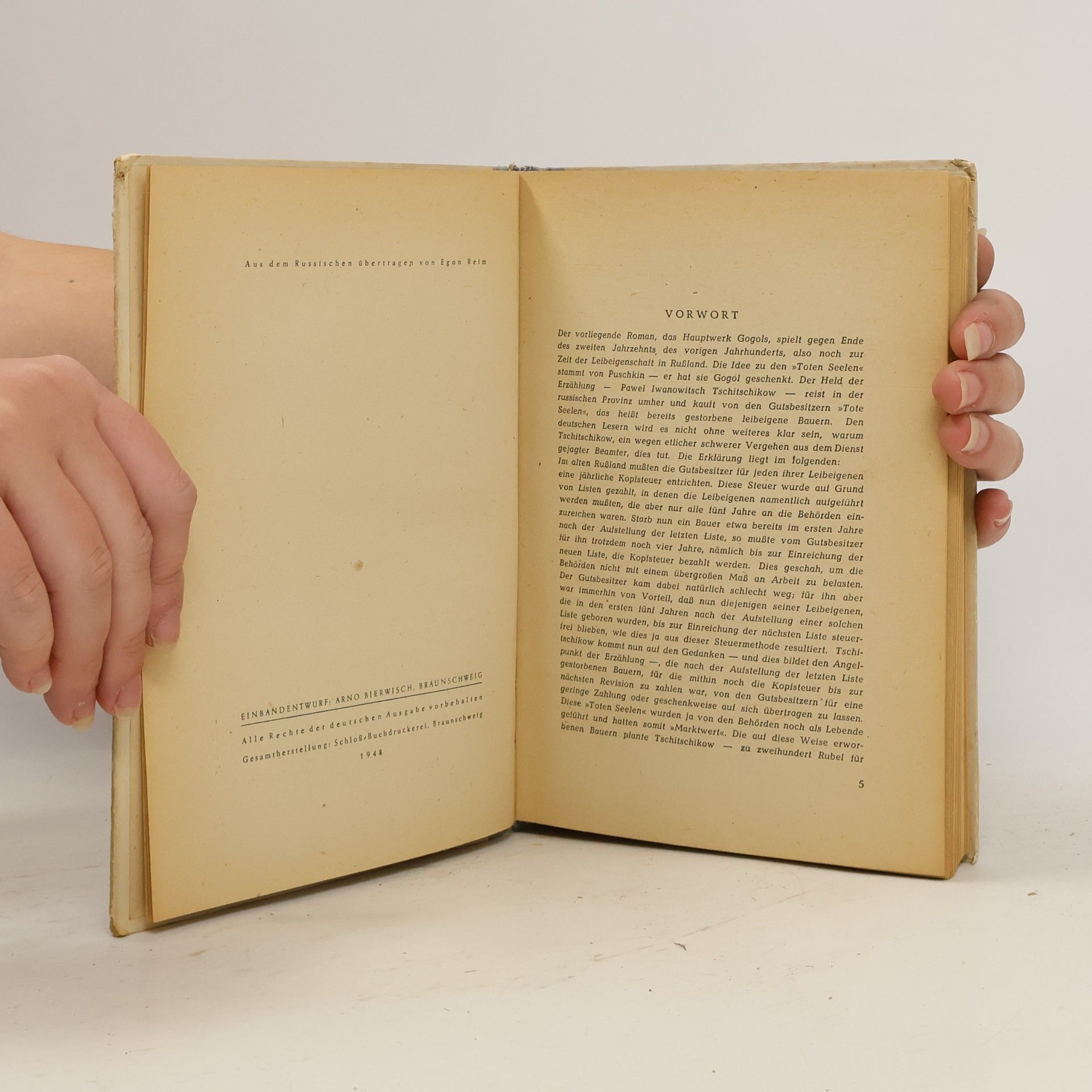 Nicolai W. Gogol Die toten seelen