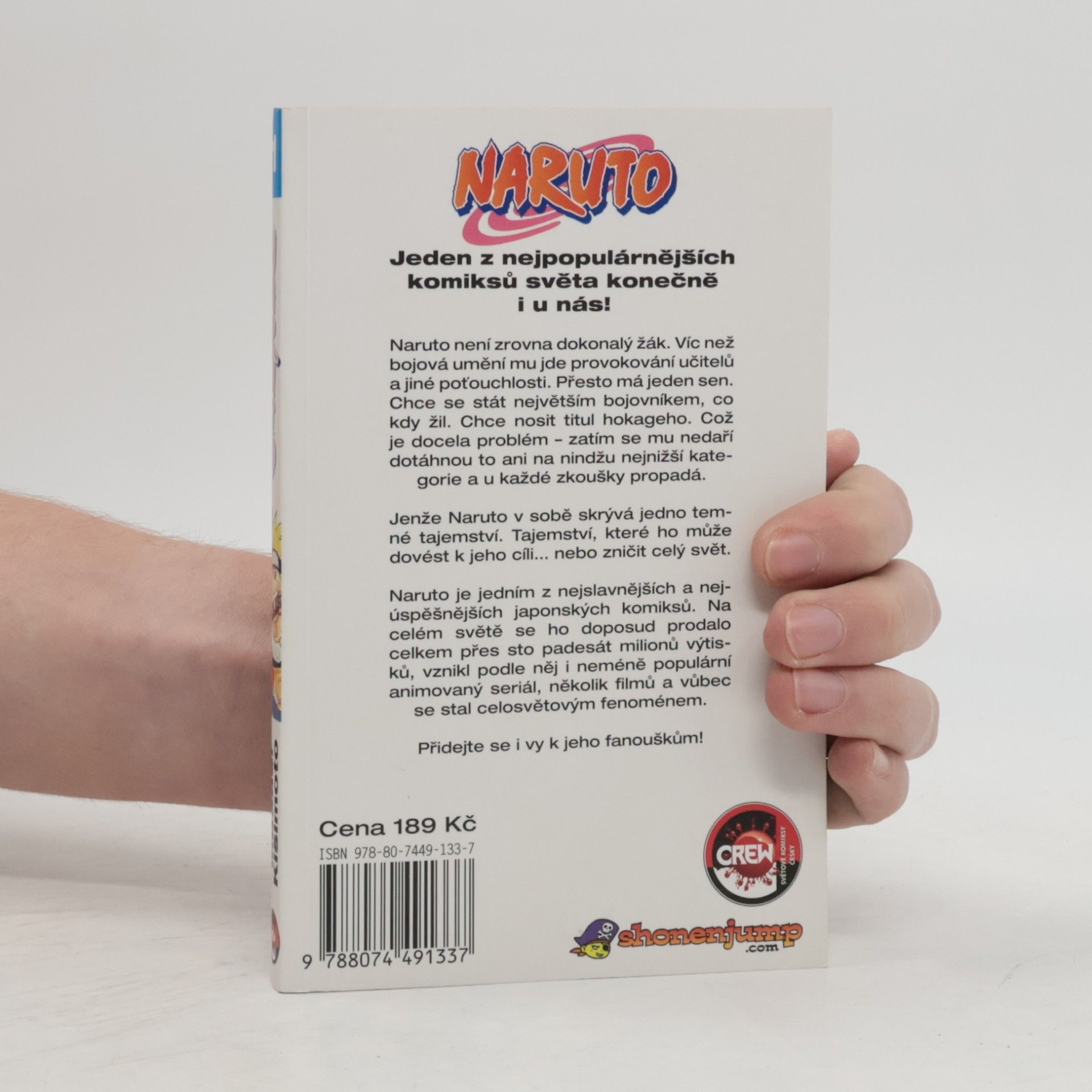 Masaši Kišimoto Naruto Uzumaki. Naruto 1. díl